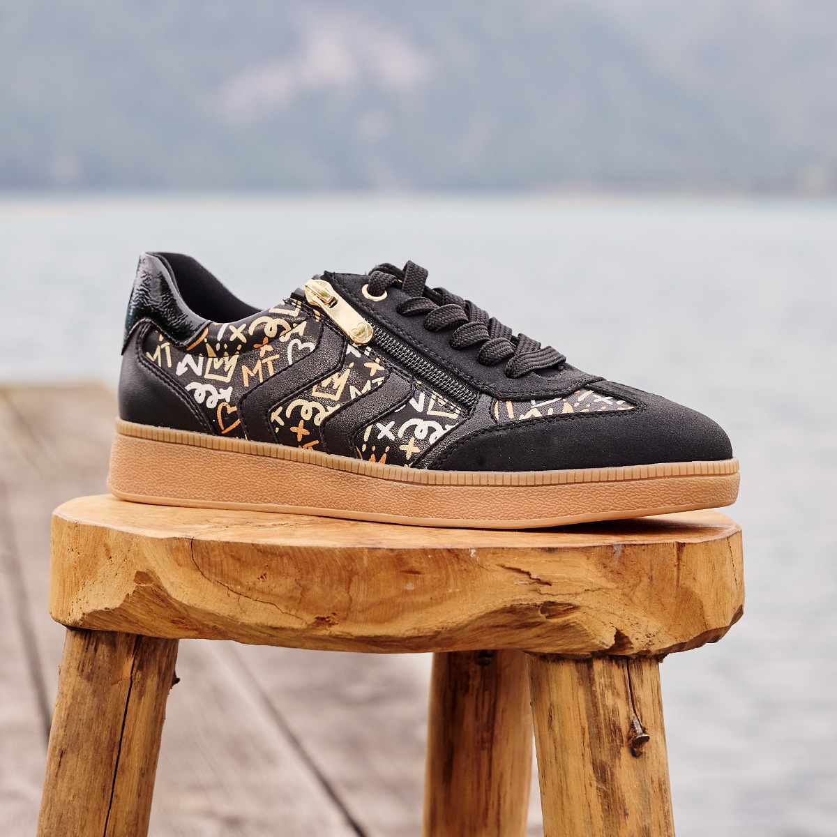 MARCO TOZZI Plateausneaker, Halbschuh, Schnürschuh, Freizeitschuh mit Feel- günstig online kaufen