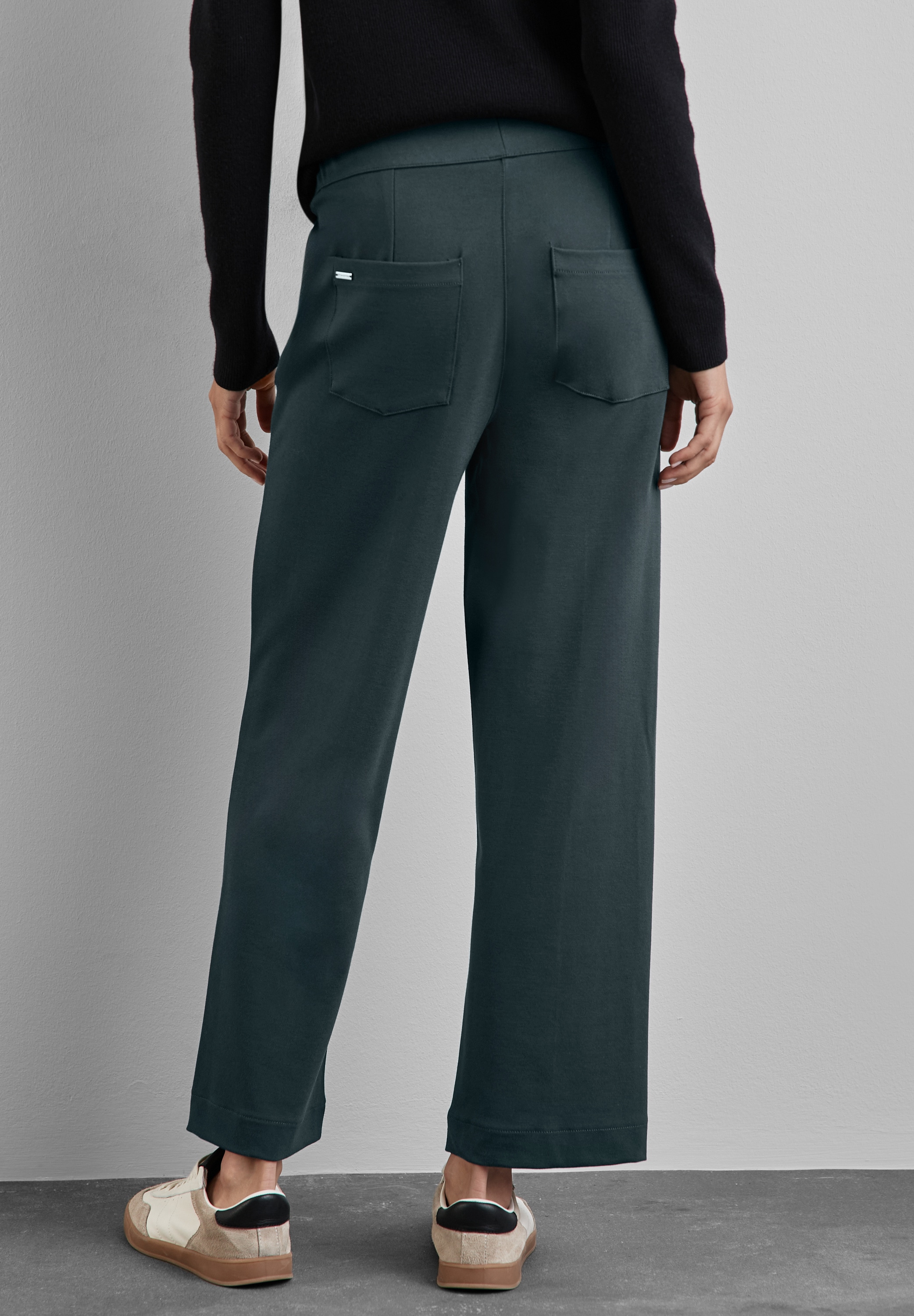 STREET ONE Stoffhose, High Waist