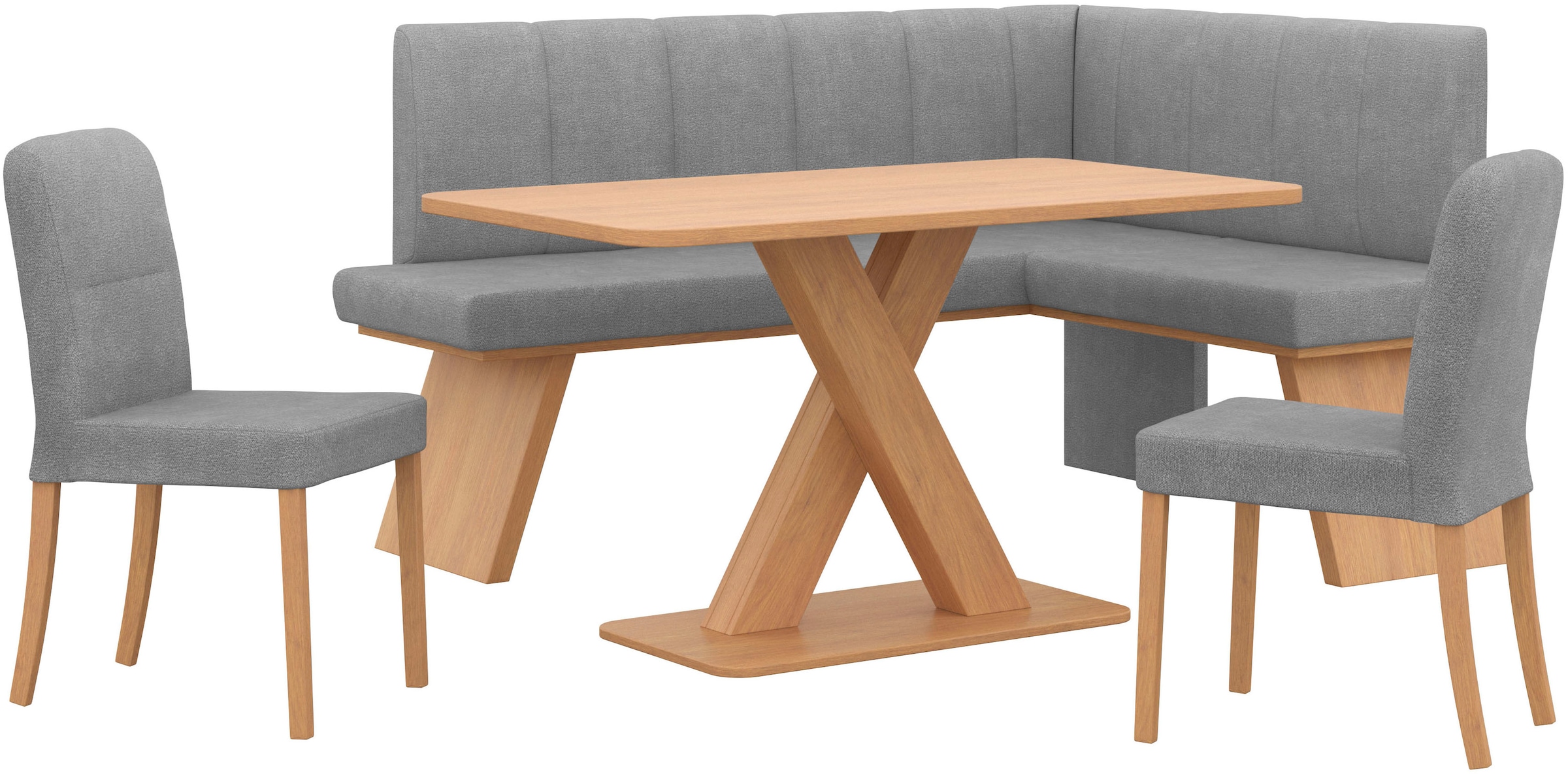 Home affaire Eckbankgruppe "Nina", (Set, 4 tlg., 4er), Sitzgruppe Esszimmer günstig online kaufen