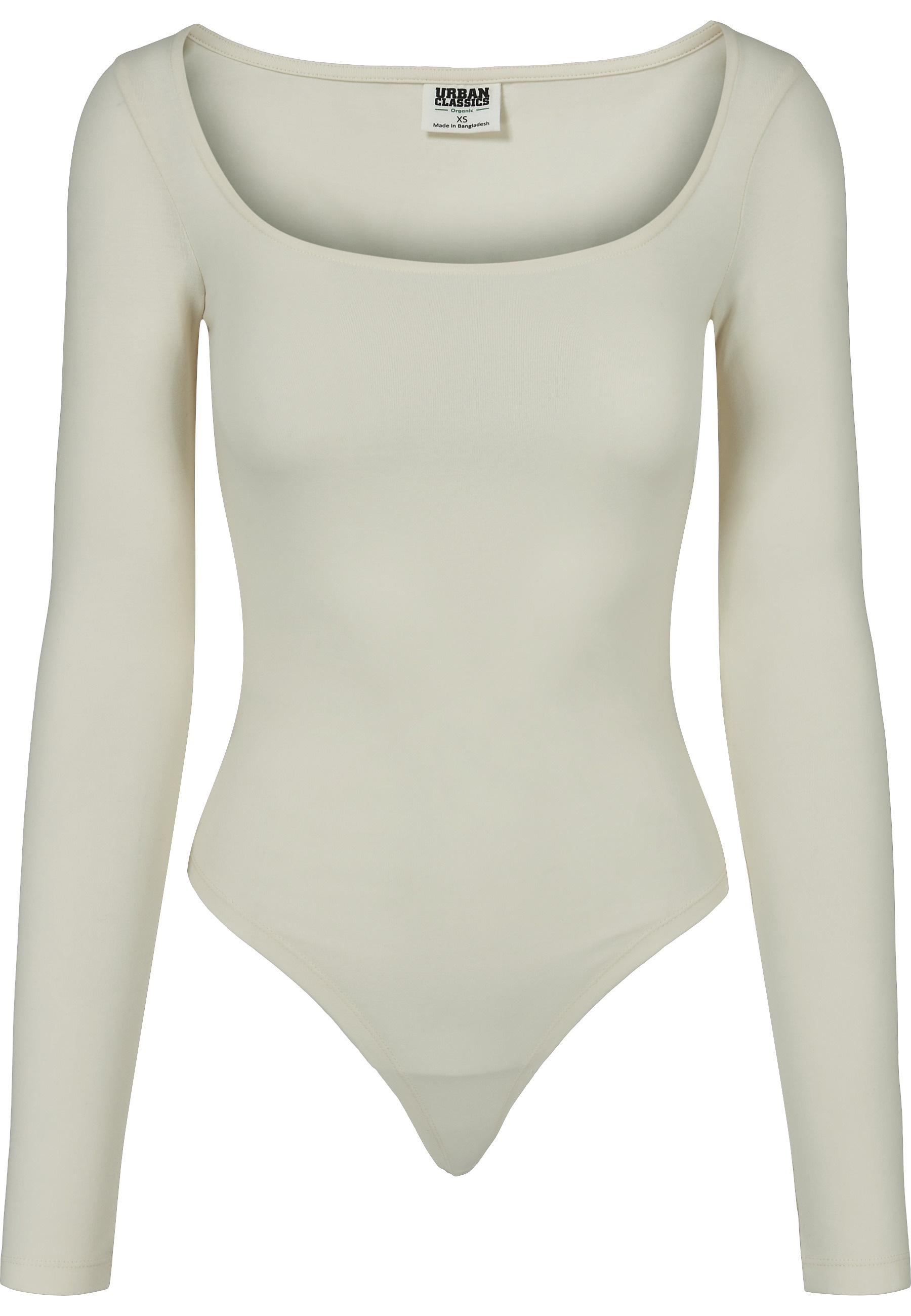 URBAN CLASSICS Langarmshirt »Urban Classics Damen Ladies Organic Longsleeve Body« 1 Stk.