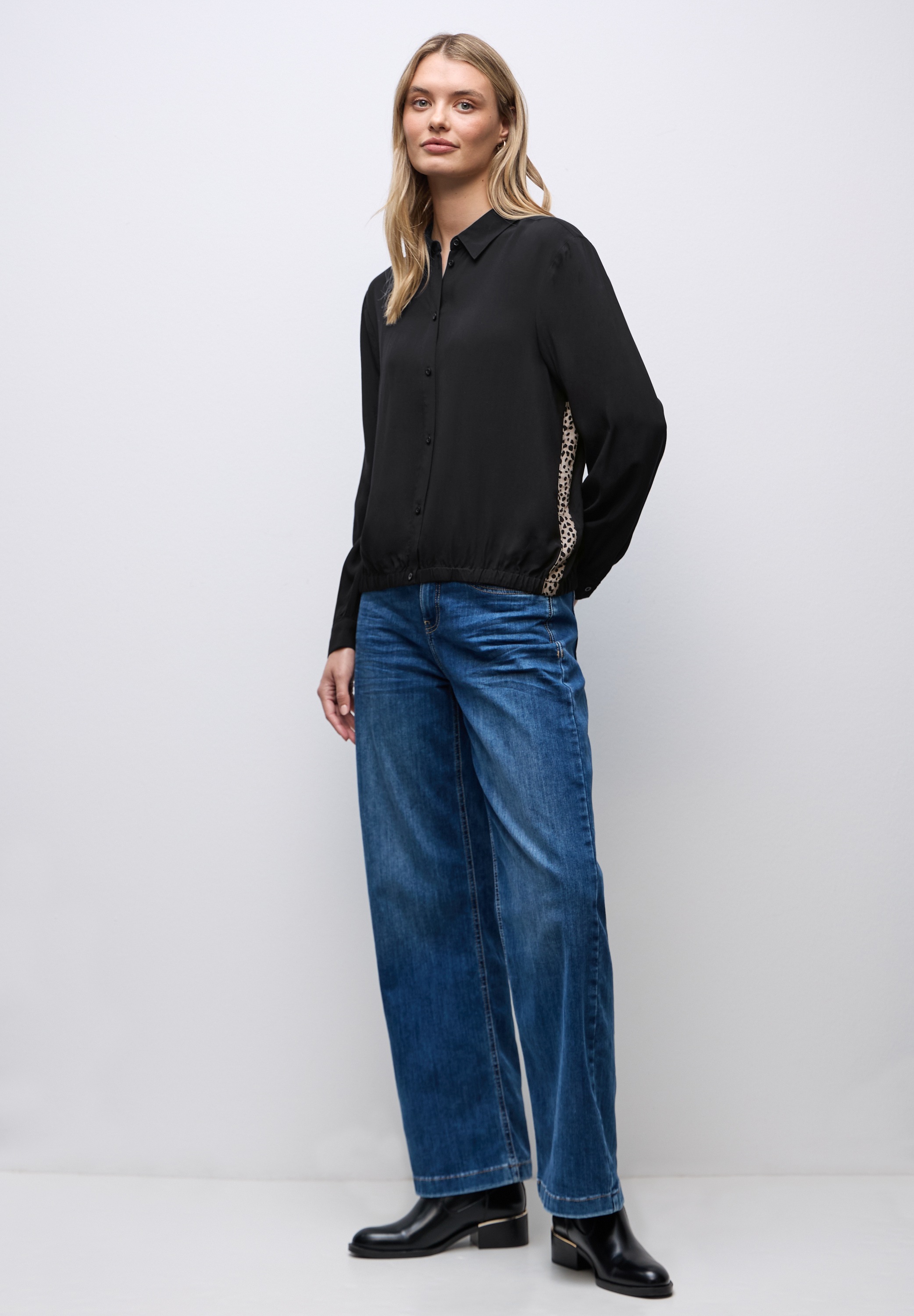 STREET ONE Langarmbluse