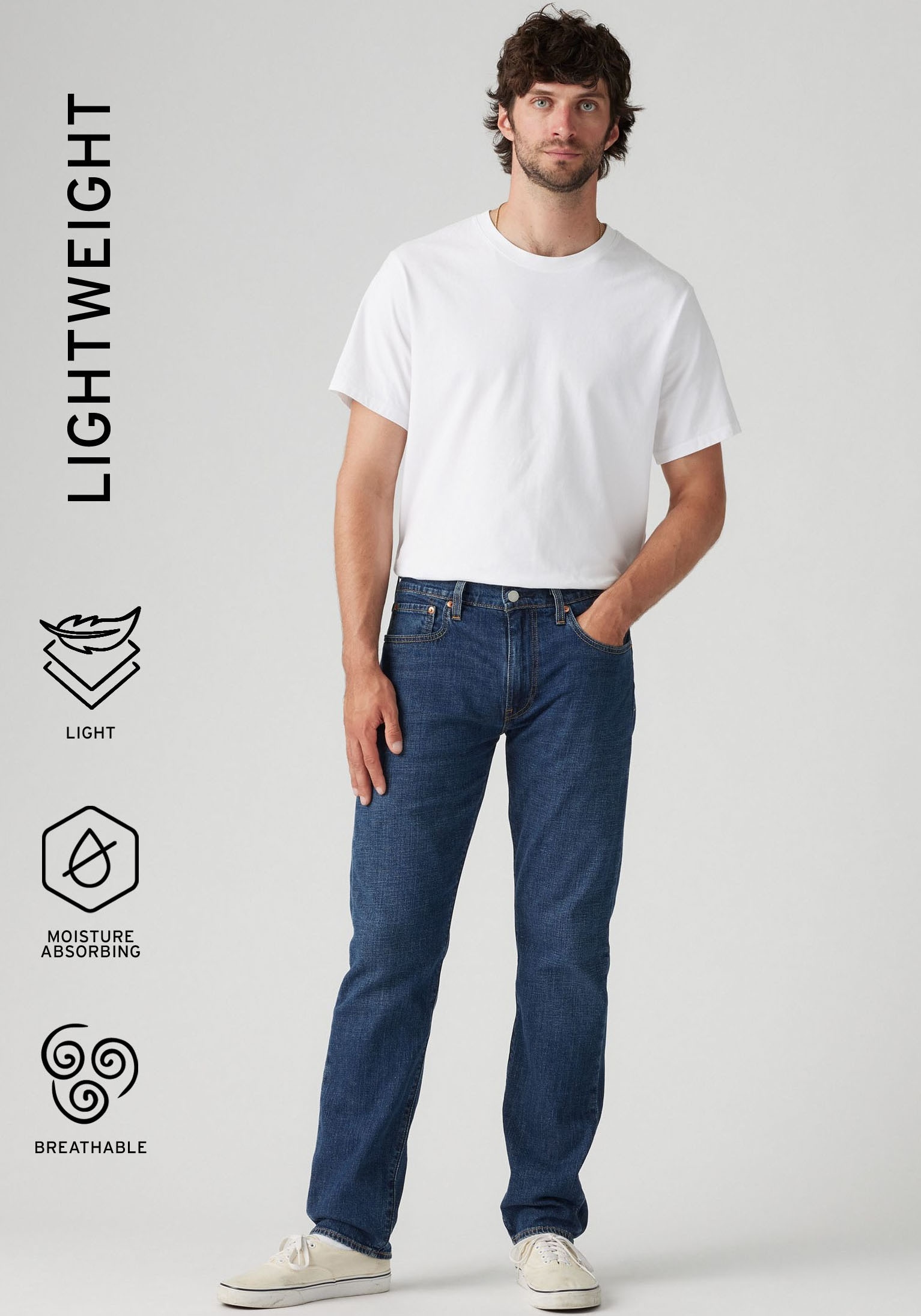 Levi's® Tapered-fit-Jeans »502 TAPER«, in elegantem, modernem Stil