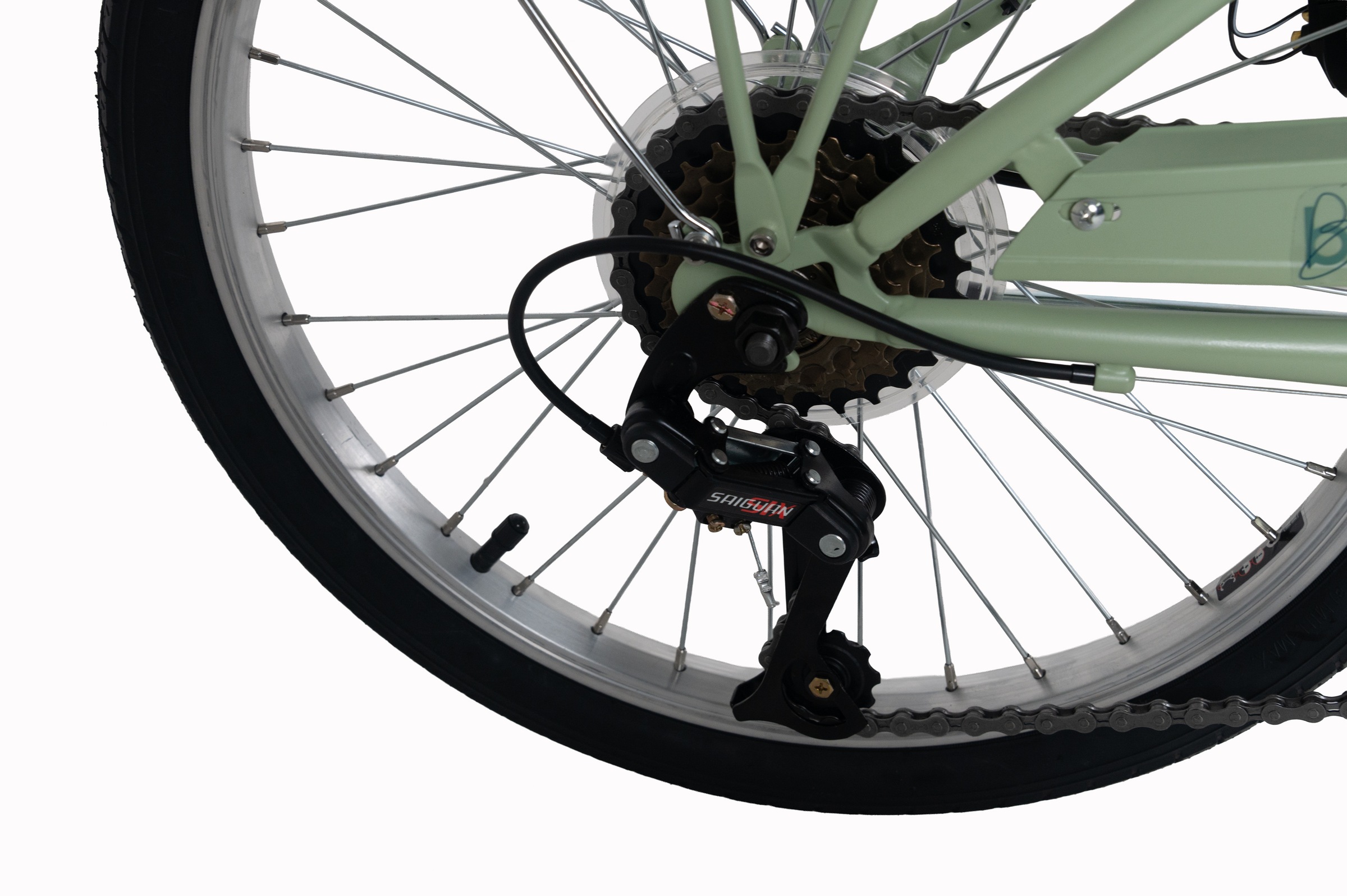 Dacapo Kinderfahrrad »DaCapo Kinderfahrrad 20'' Balloon 6 Gänge« 6 Gang Shimano Tourney Schaltwerk Kettenschaltung