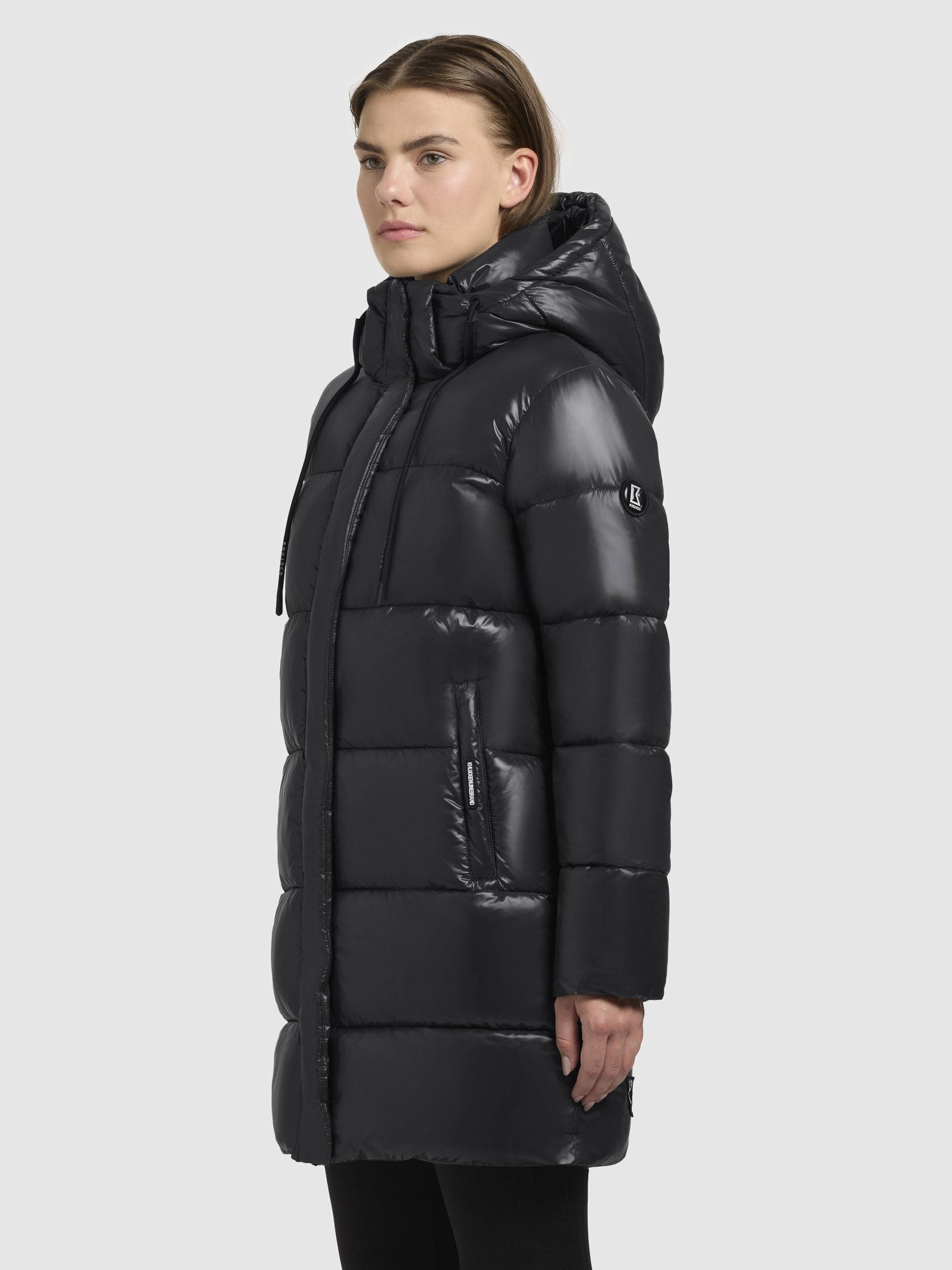 khujo Steppjacke "Jadet2-YM" mitKapuze Schimmernder Winter Kurzmantel mit a günstig online kaufen