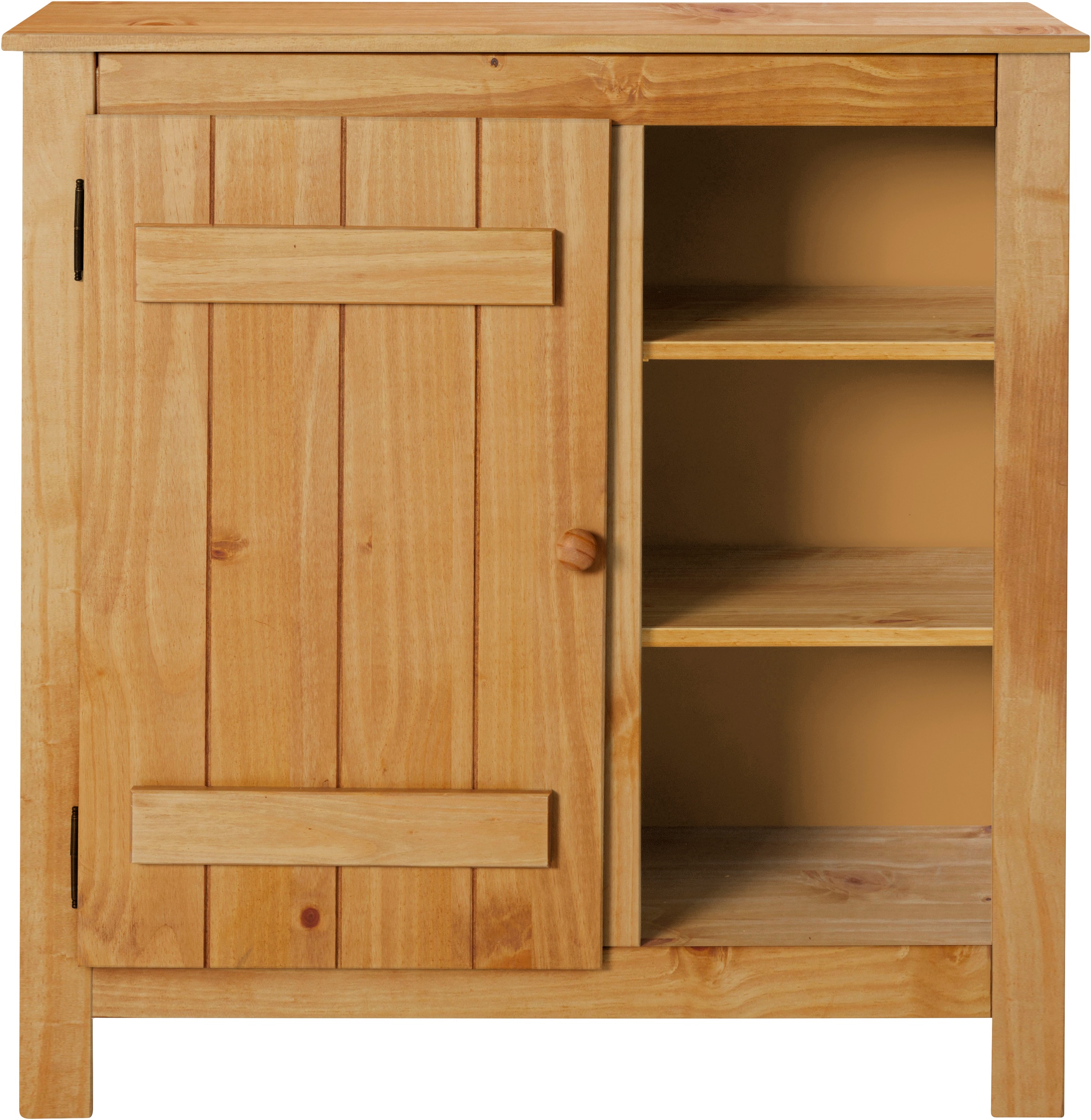 OTTO home Stauraumschrank "Bertram" Massivholz,4 verstellbare Einlegeböden, günstig online kaufen