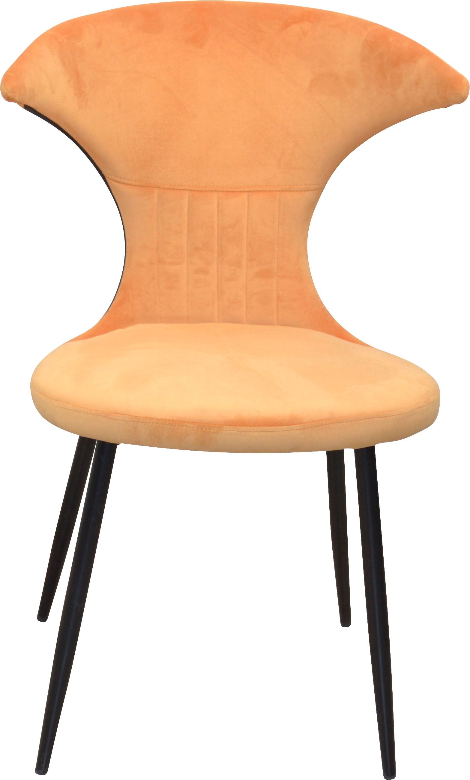 INOSIGN 4-Fußstuhl (Set) 2 Stk.Gestell aus Stahlrohr, Sitz- und Rückenfläch günstig online kaufen