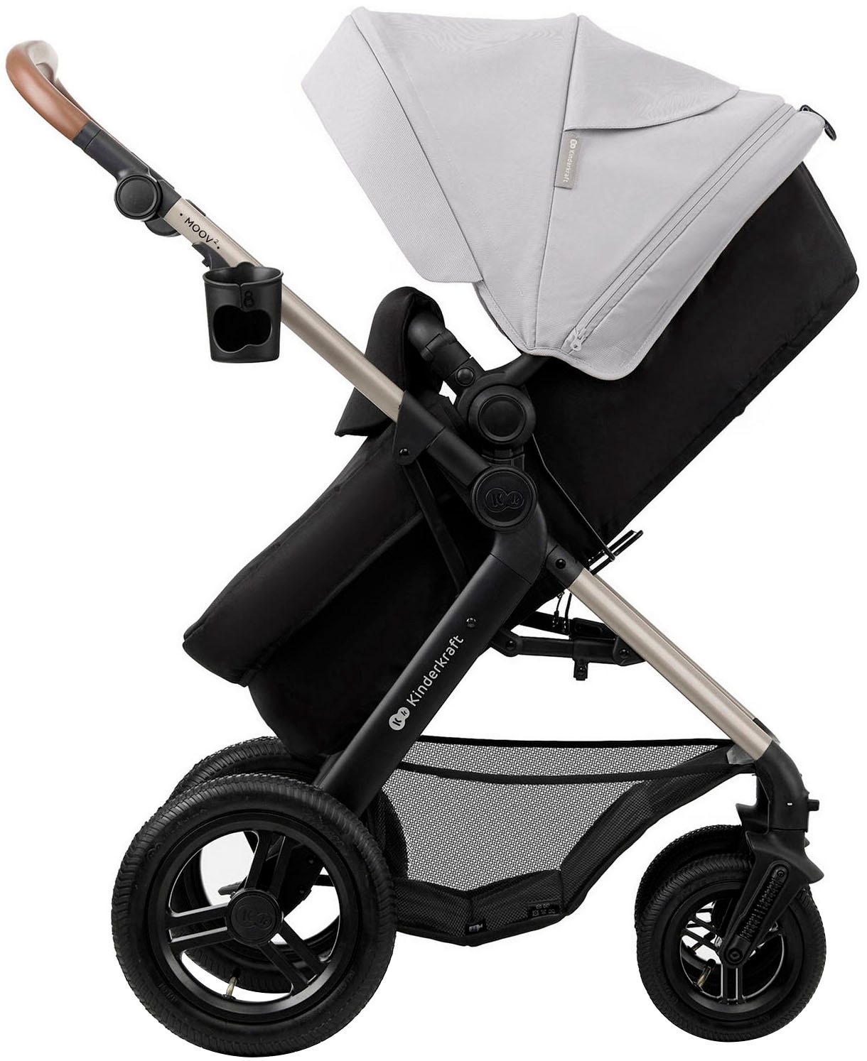Kinderkraft Kombi-Kinderwagen »MOOV 2 Air 3IN1« 27 kg mit Luftreifen