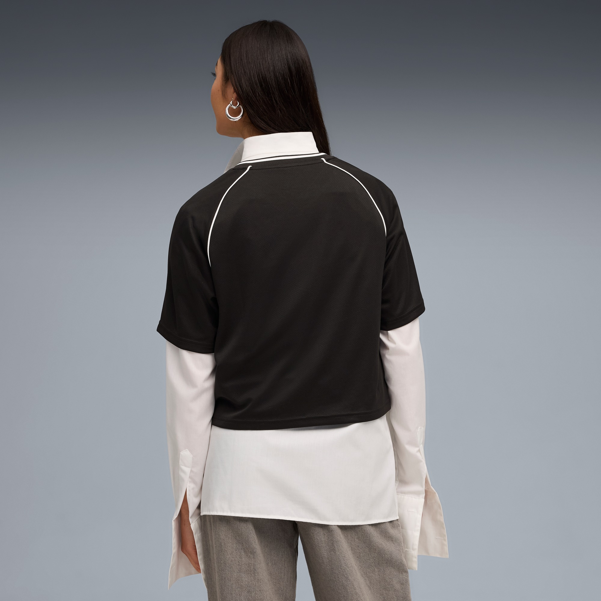 PUMA T-Shirt "ESS RELAXED CROPPED FOOTBALL JERSEY" günstig online kaufen