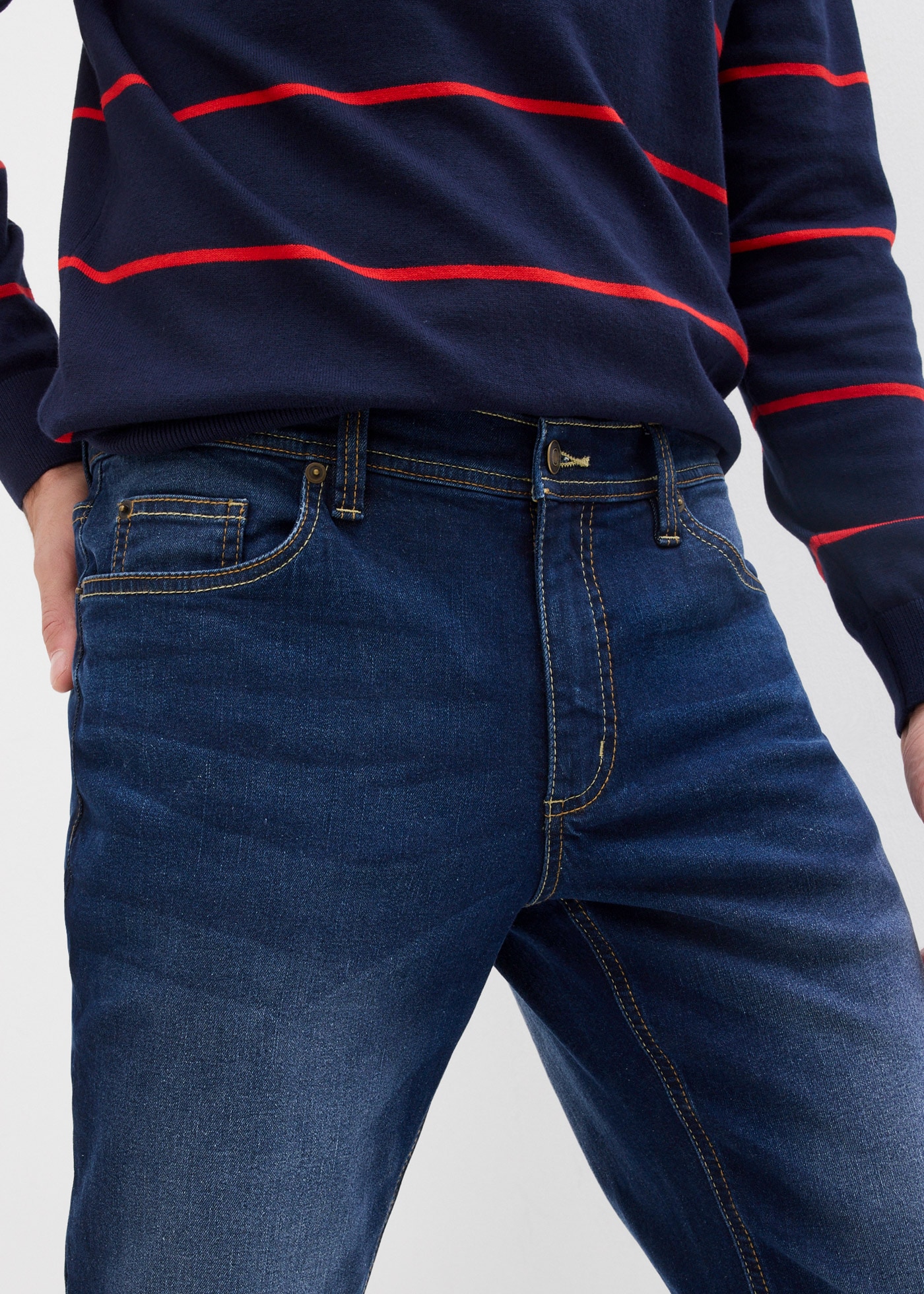 bonprix Regular-fit-Jeans »Regular Fit Stretch-Jeans, Straight« Regular Fit Stretch-Jeans, Straight