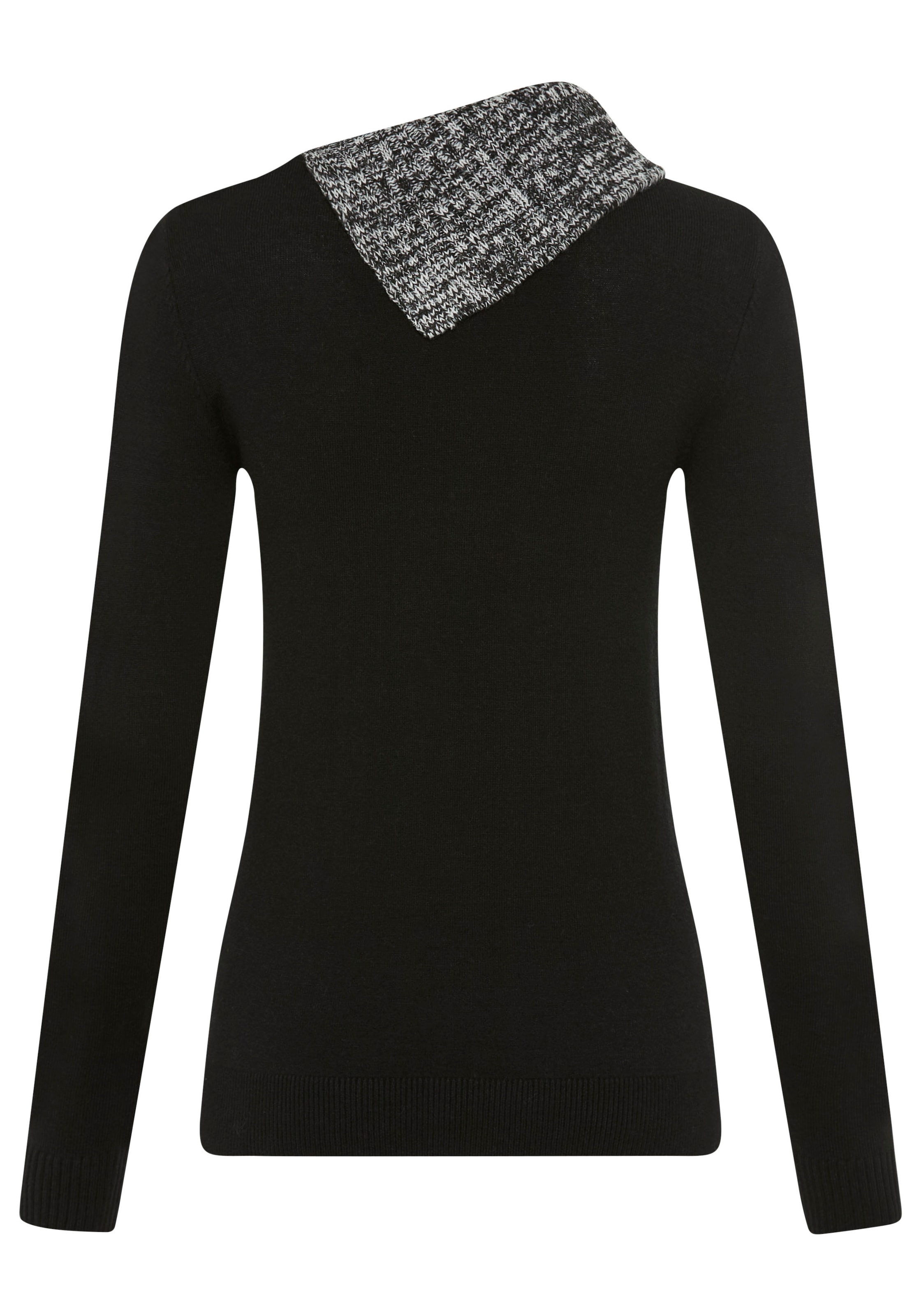 Bruno Banani Strickpullover mit offenem Rollkragen - NEUE KOLLEKTION