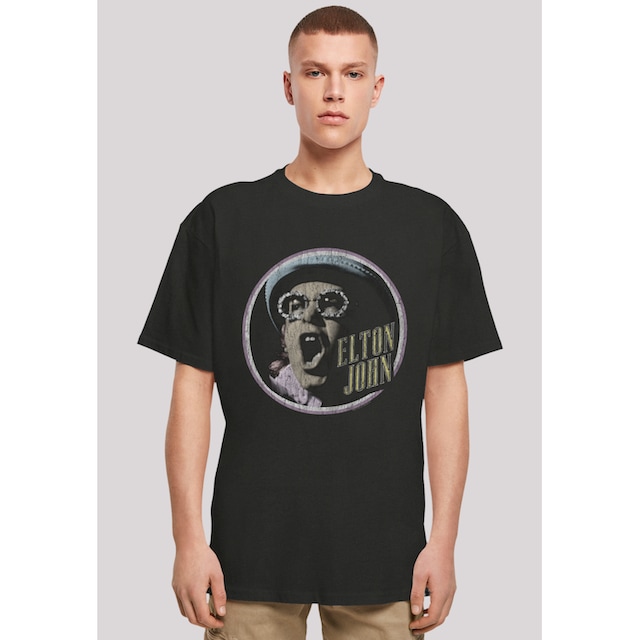 F4NT4STIC T-Shirt »Elton John Vintage Circle«, Premium Qualität ▷ bestellen  | BAUR