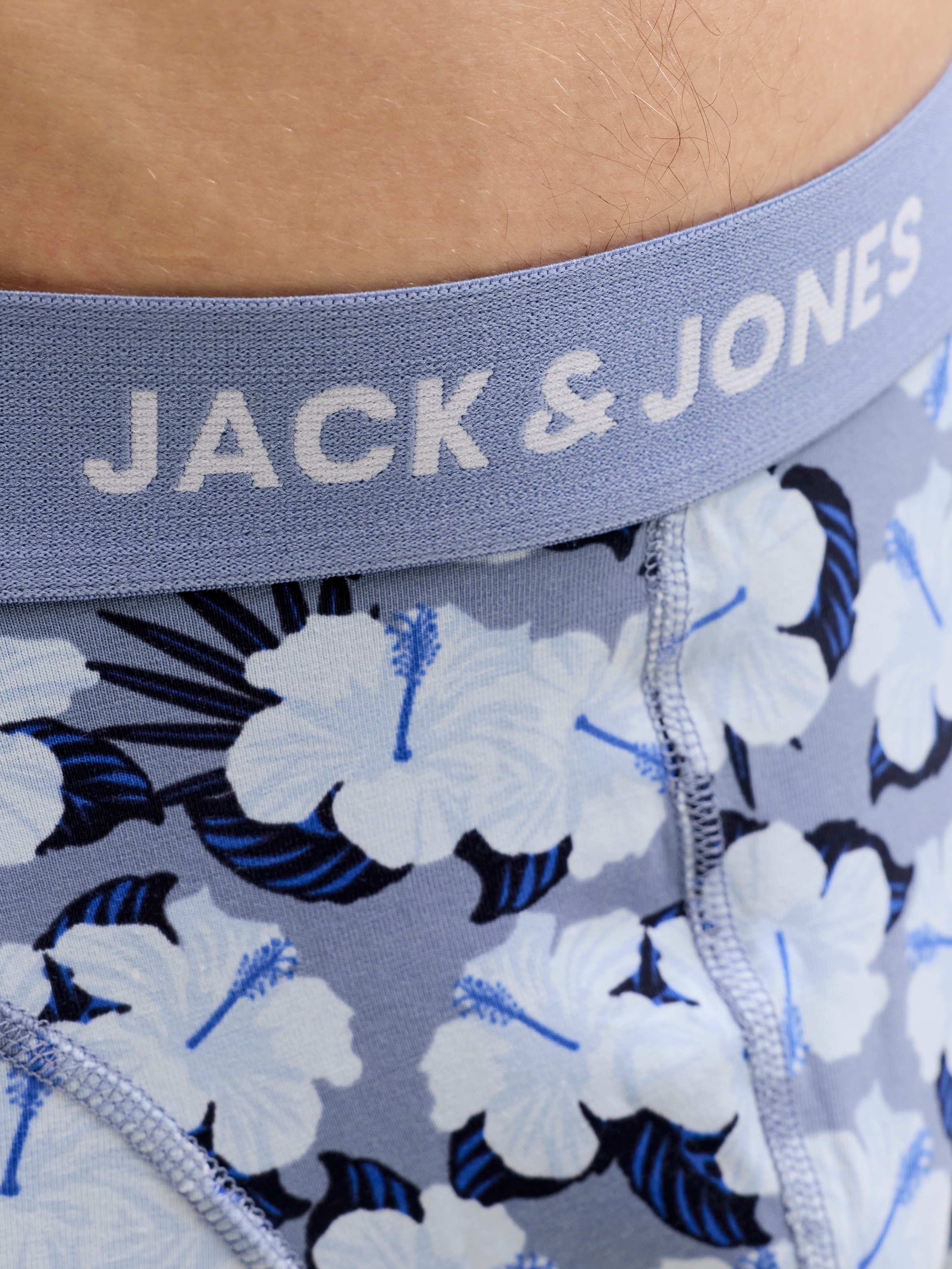 Jack & Jones Trunk »JACBEN TRUNKS 7 PACK STYD« Packung, 7 Stk. Baumwollmischung, elastischer Bund