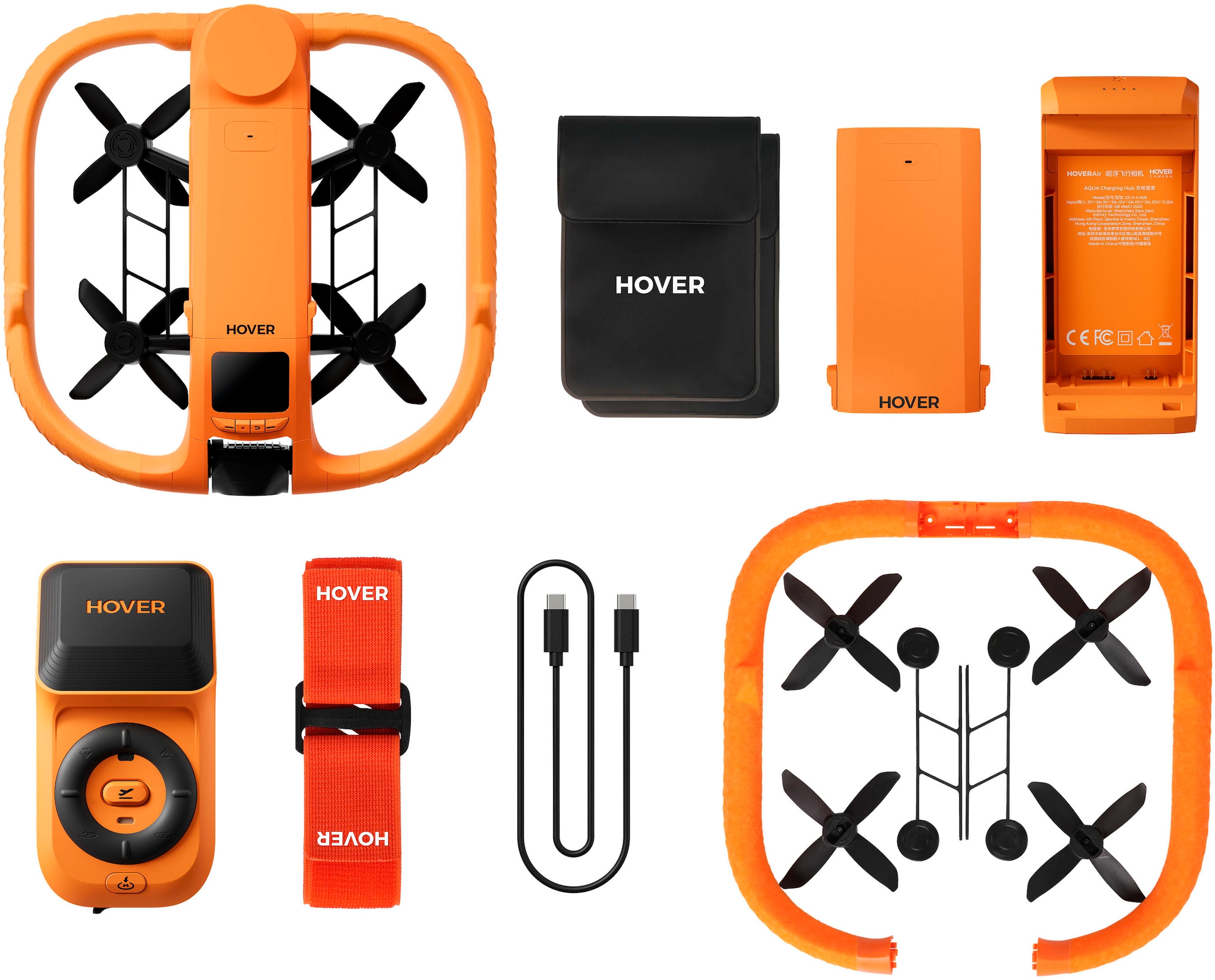 HOVERAir Quadrocopter »AQUA Power Combo«