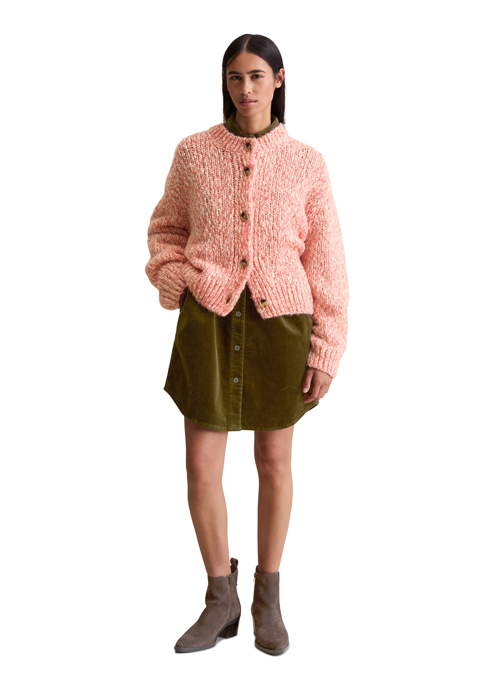 Marc O'Polo DENIM Cardigan »aus Schurwolle-Alpakawolle-Mix«