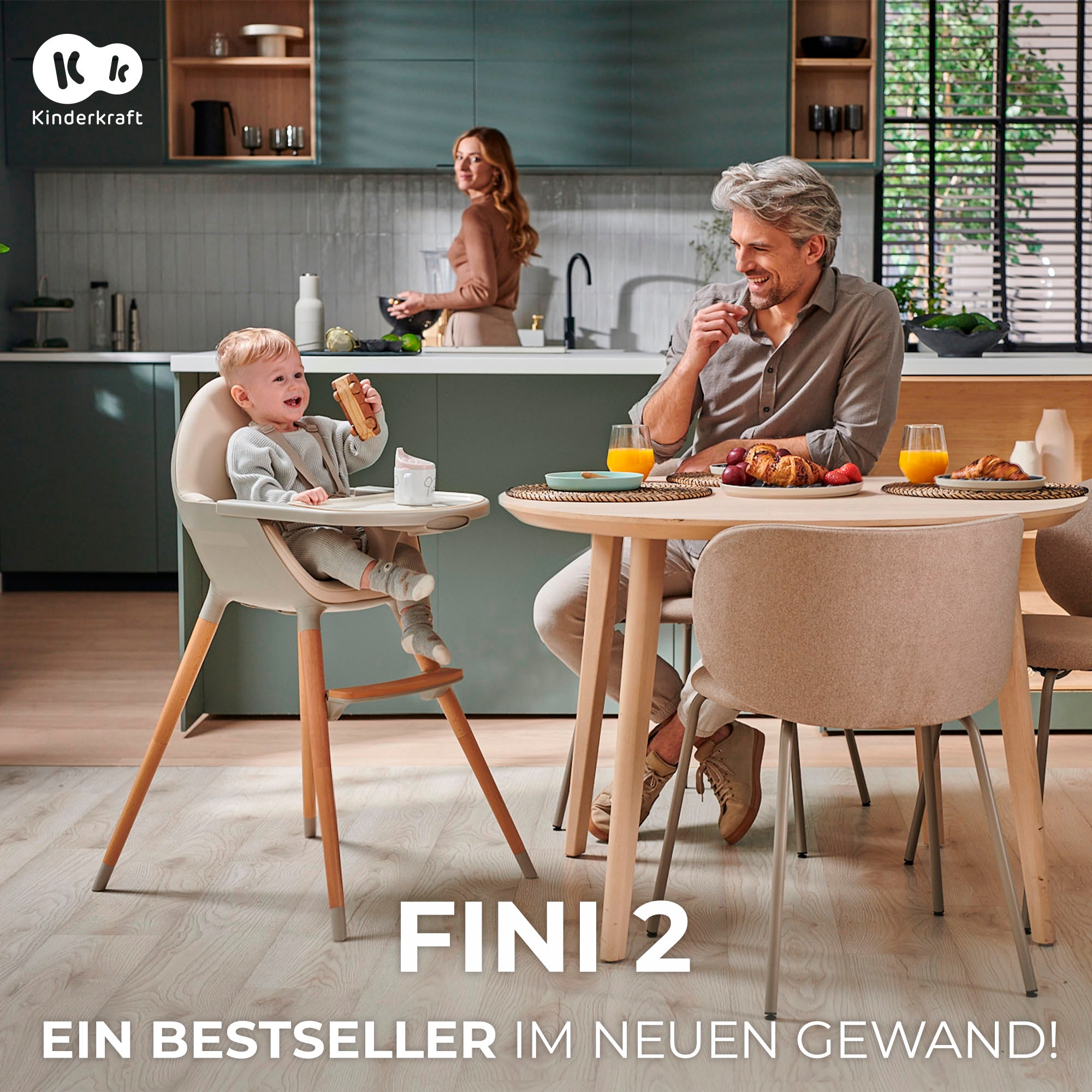 Kinderkraft Hochstuhl »FINI 2«