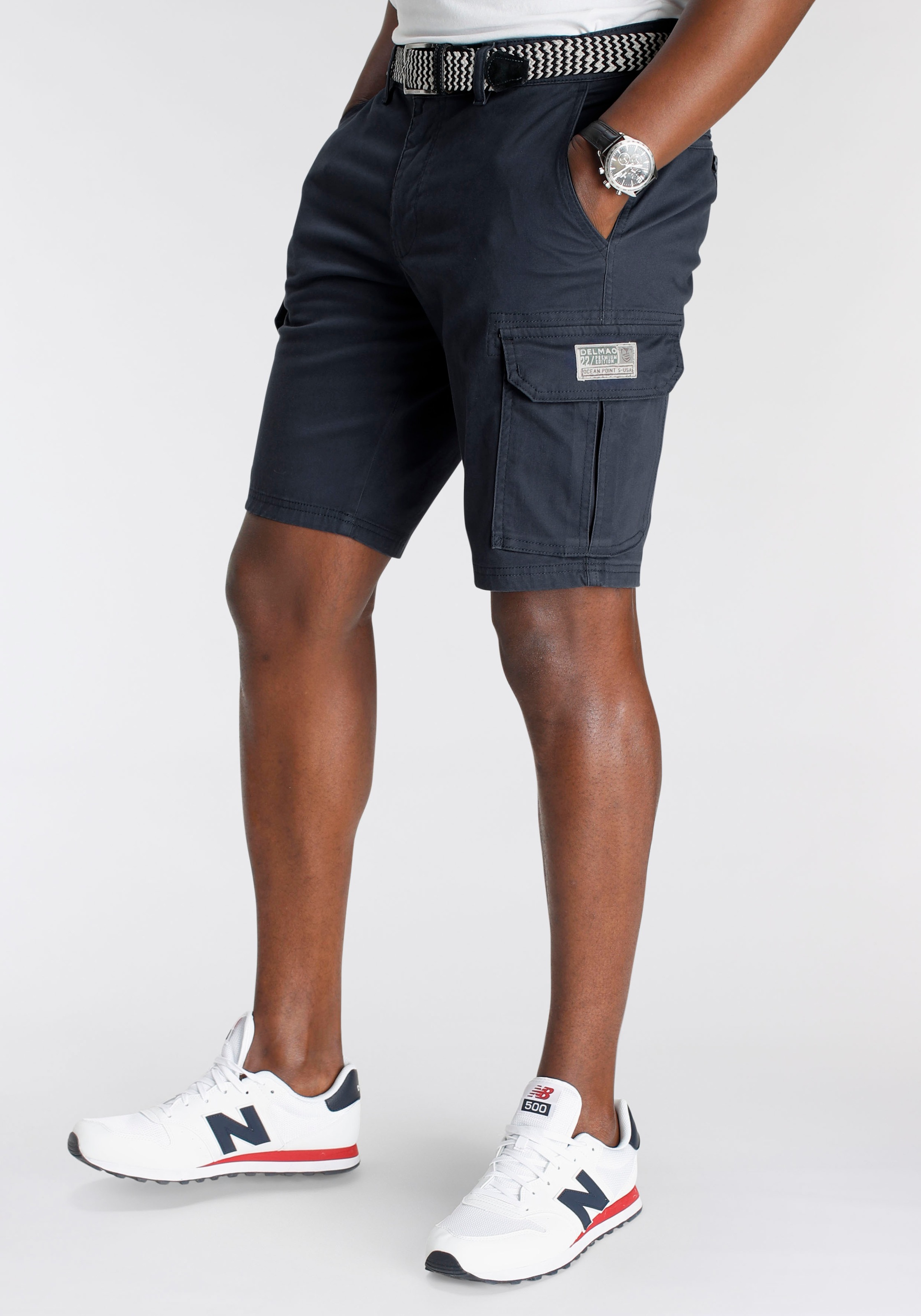 DELMAO Cargoshorts mit Details günstig online kaufen