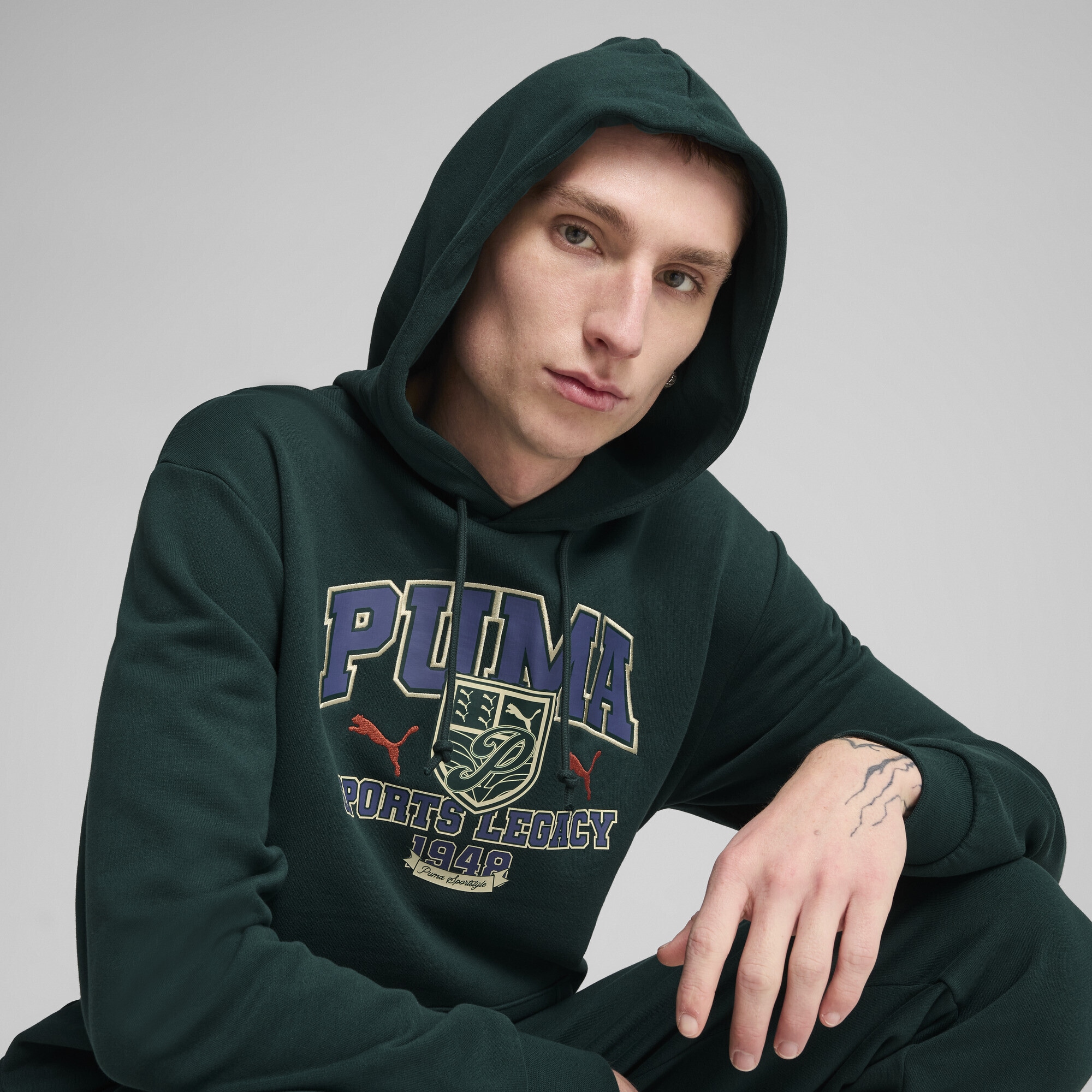 PUMA Hoodie »SPORTS LEGACY Graphic Hoodie Herren«