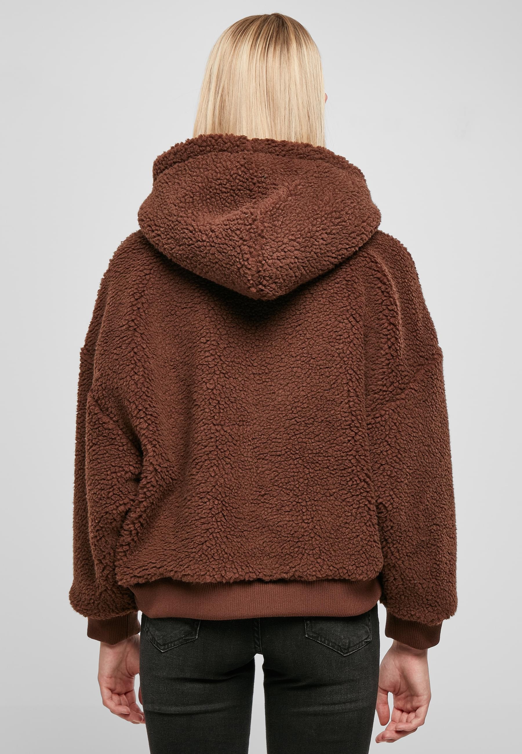 Karl Kani Kapuzenpullover »Karl Kani Damen KW223-058-2 Small Signature Teddy OS Hoddie«, (1 tlg.)
