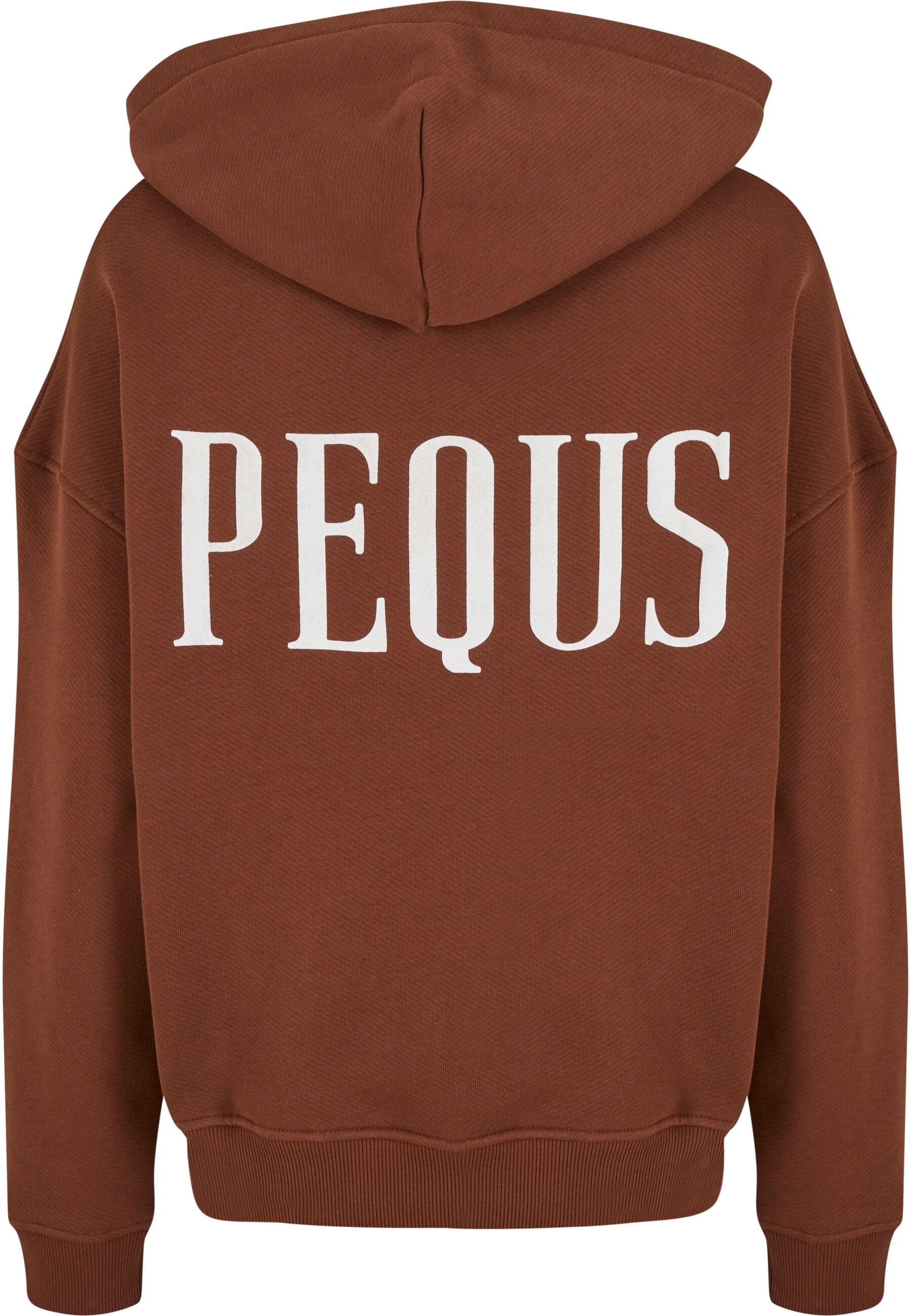 PEQUS Kapuzenpullover "PEQUS PEQUS Back Logo Hoodie" 1 Stk. tlg. günstig online kaufen