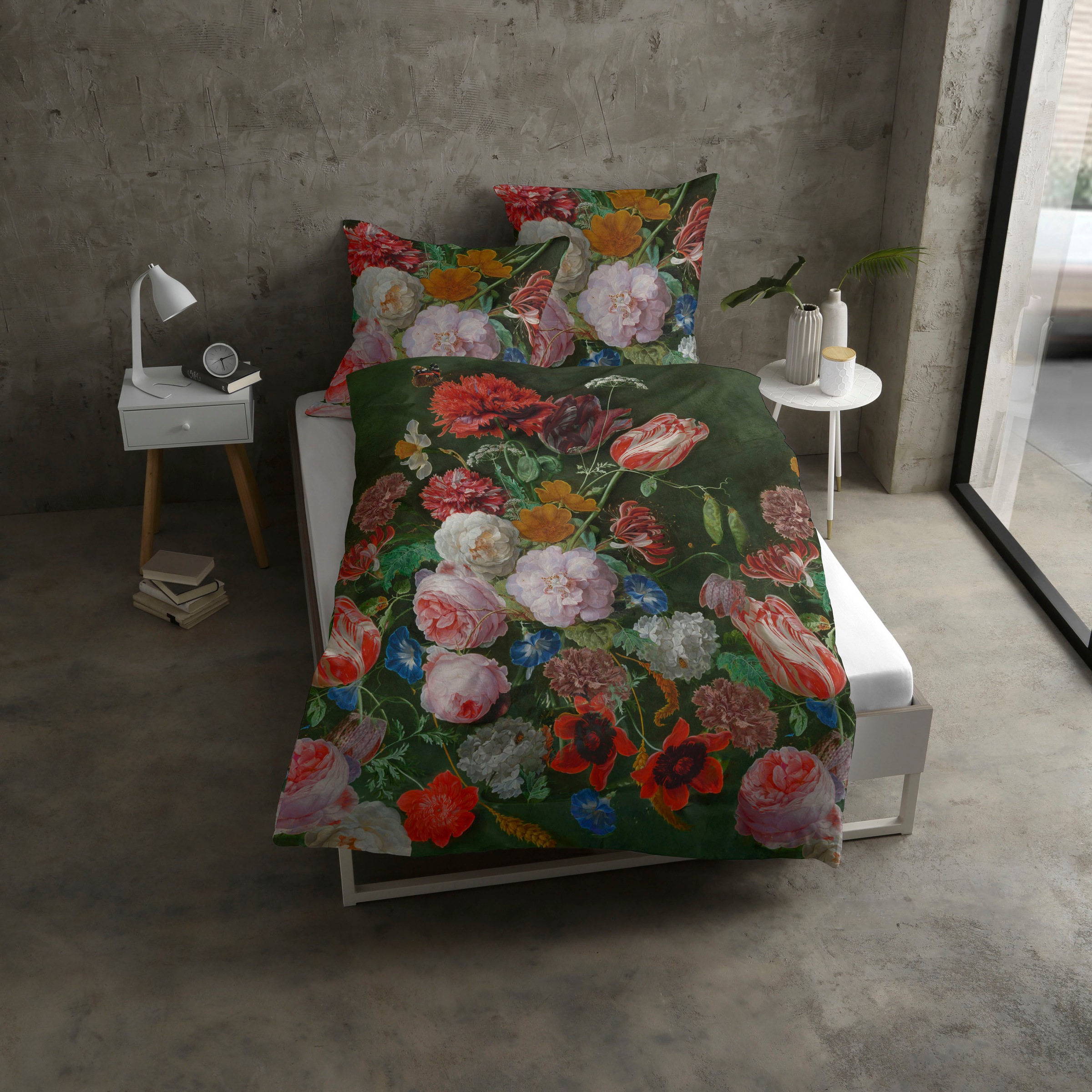 CASATEX Bettwäsche »Lule«, romantisches, modernes Blumendessin