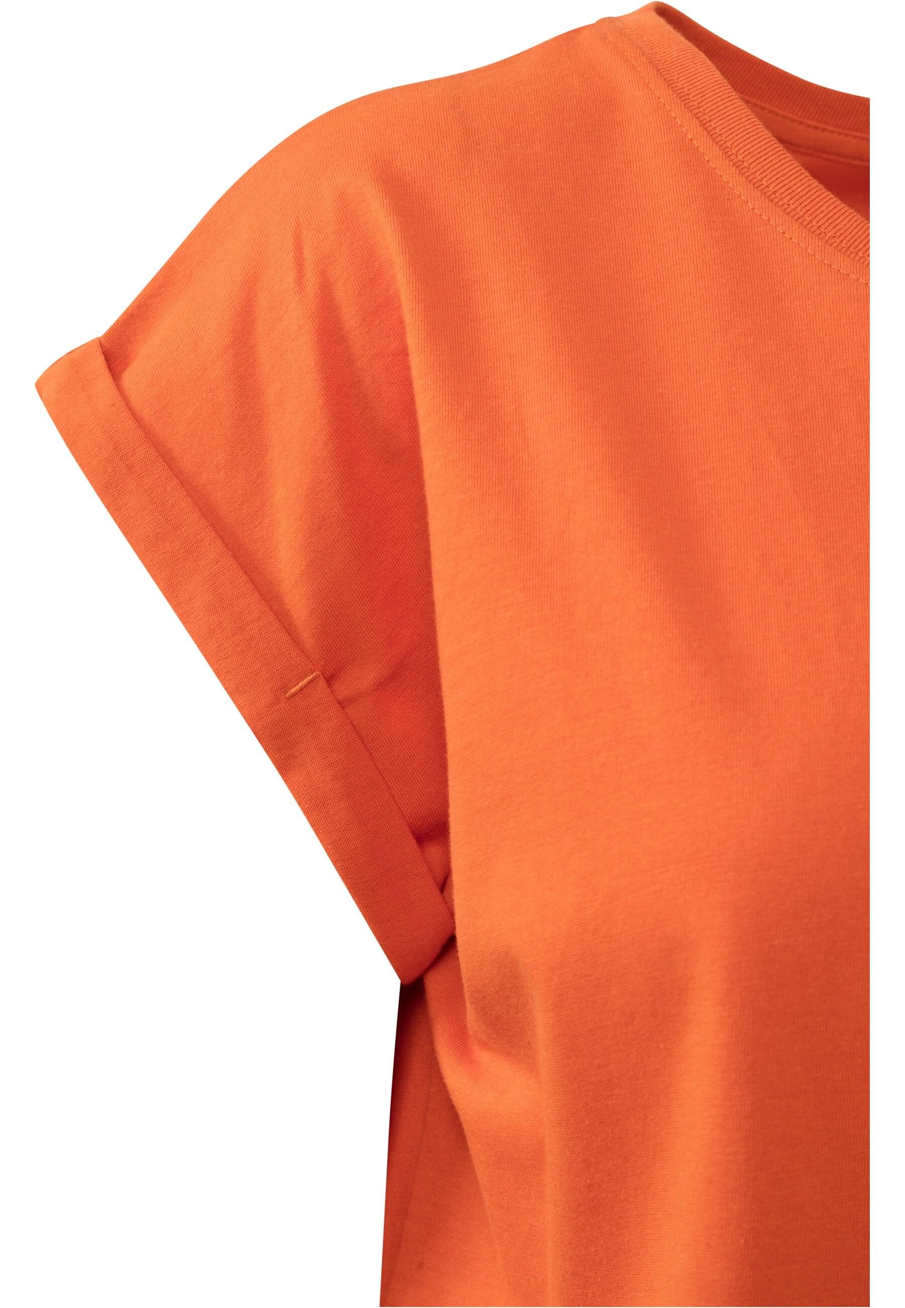 URBAN CLASSICS Kurzarmshirt »Urban Classics Damen Ladies Extended Shoulder Tee«, (1 tlg.)