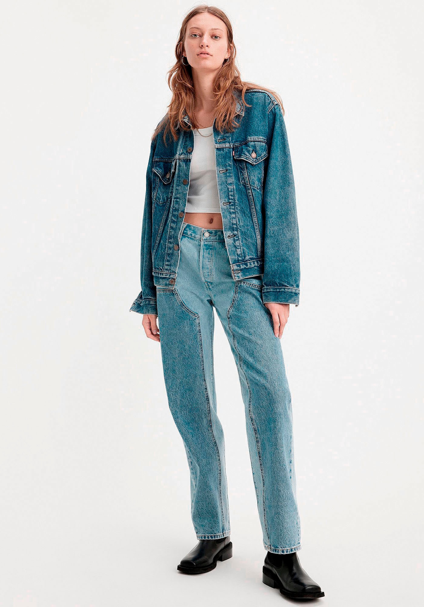 Levi's® Straight-Jeans »501® 90S CHAPS MED IN«