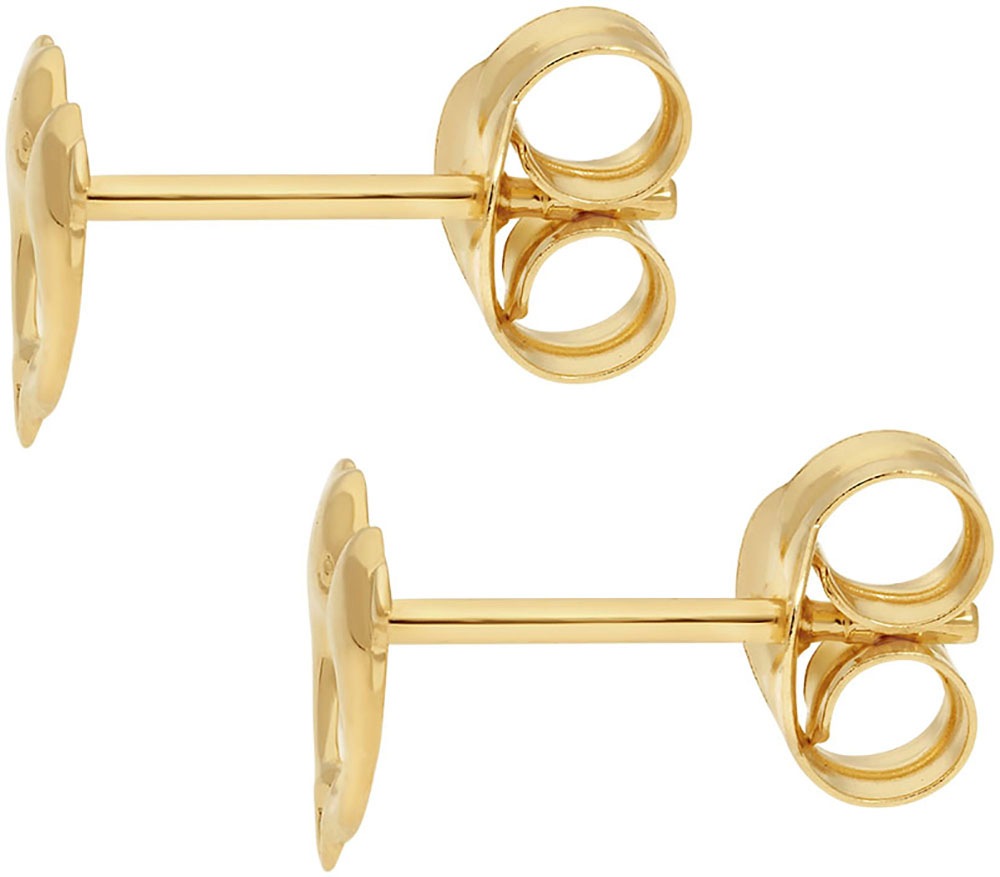 Firetti Paar Ohrstecker »Schmuck Geschenk Gold 375 Ohrschmuck Ohrringe Delphin Herz«