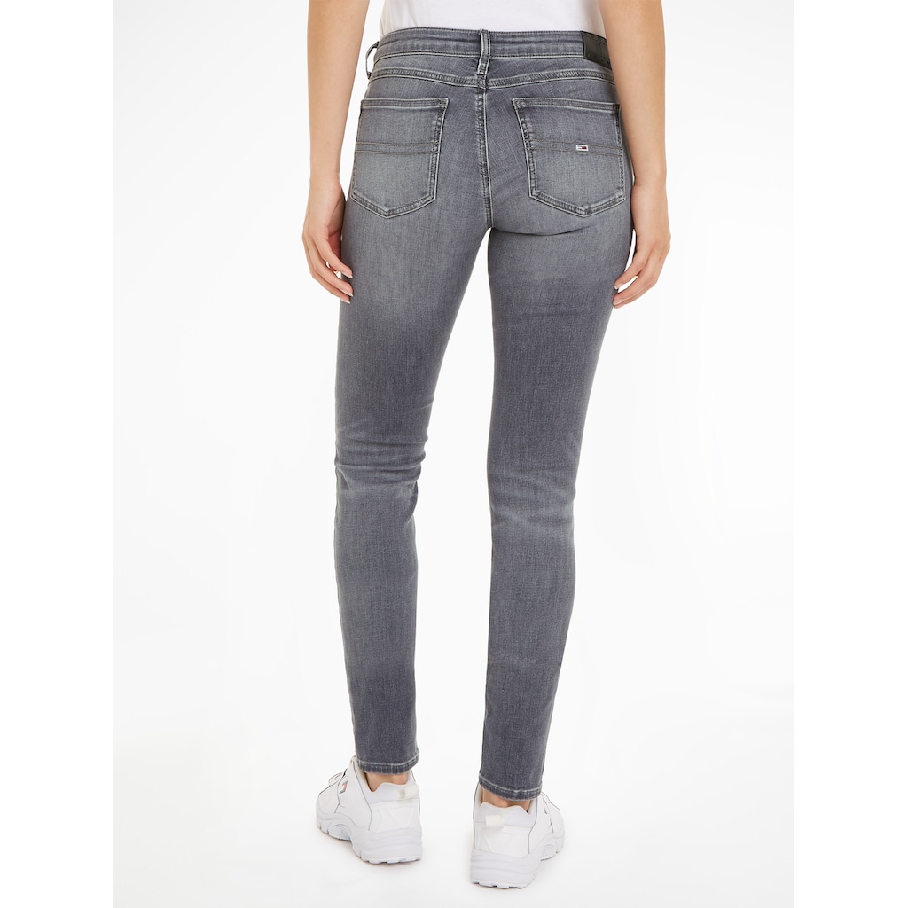 Tommy Jeans Slim-fit-Jeans »Skinny Jeans Marken Low Waist Mittlere Leibhöhe«