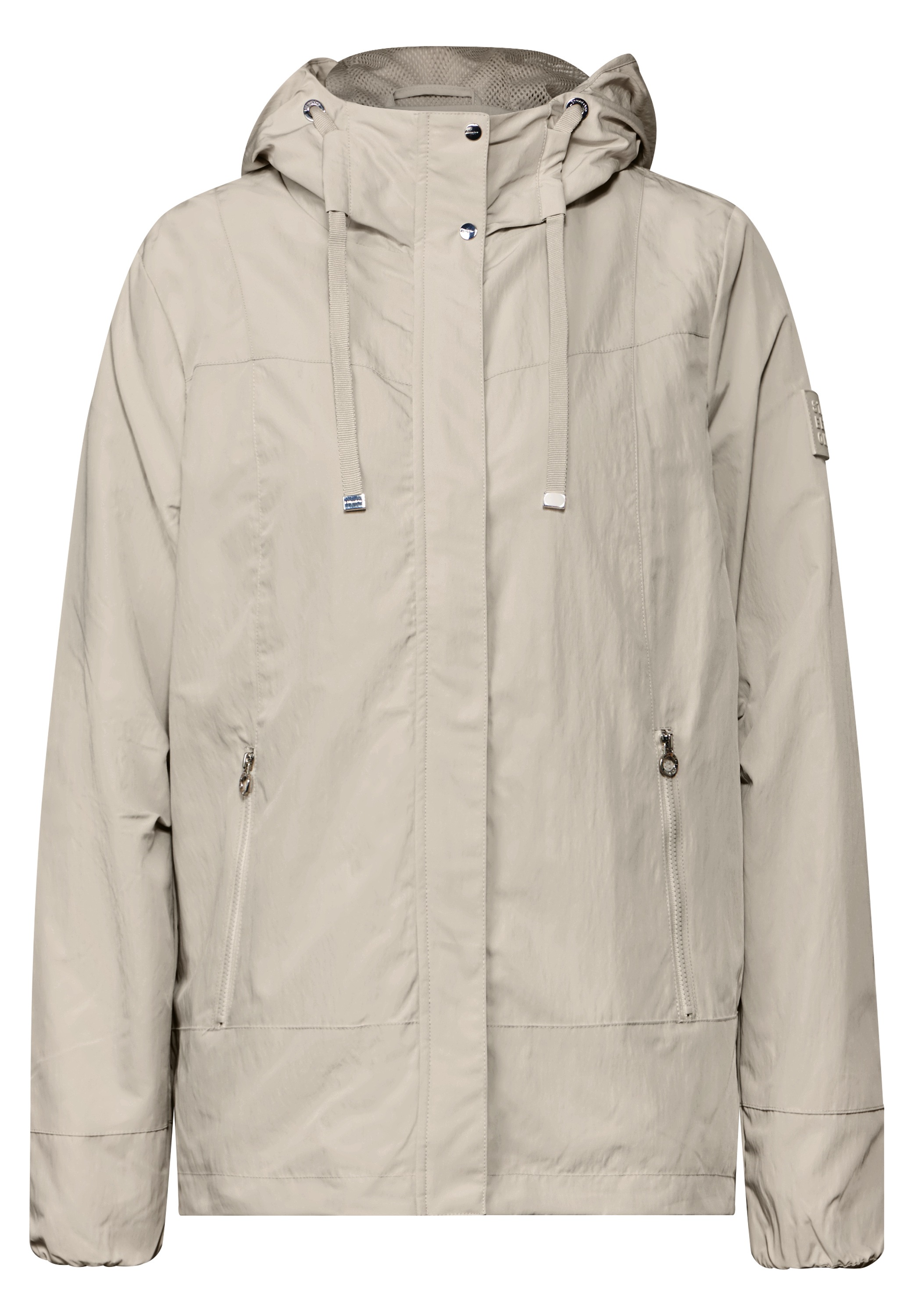 STREET ONE Kurzjacke, mit Kapuze, mit Kapuze mit Tunnelzugband