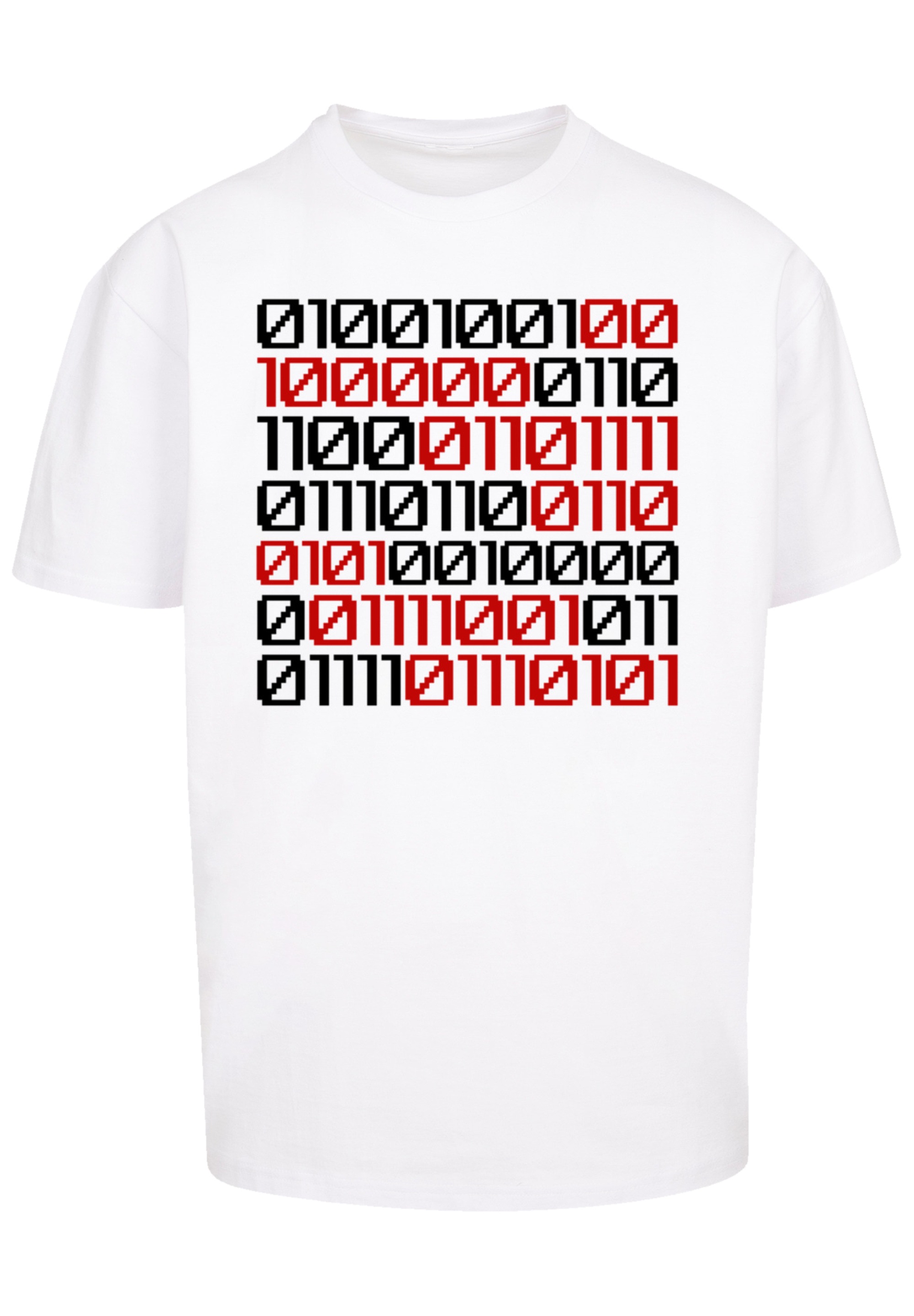 F4NT4STIC T-Shirt »I love you 01001001 Binary Code Valentinstag«, Premium Qualität