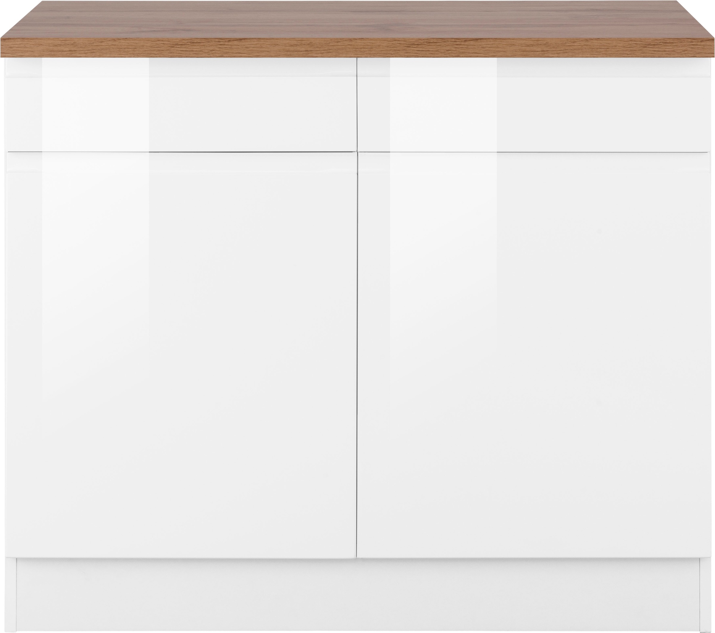 HELD MÖBEL Unterschrank "Virginia", 100 cm breit, mit 2 Türen und 2 Schubkä günstig online kaufen