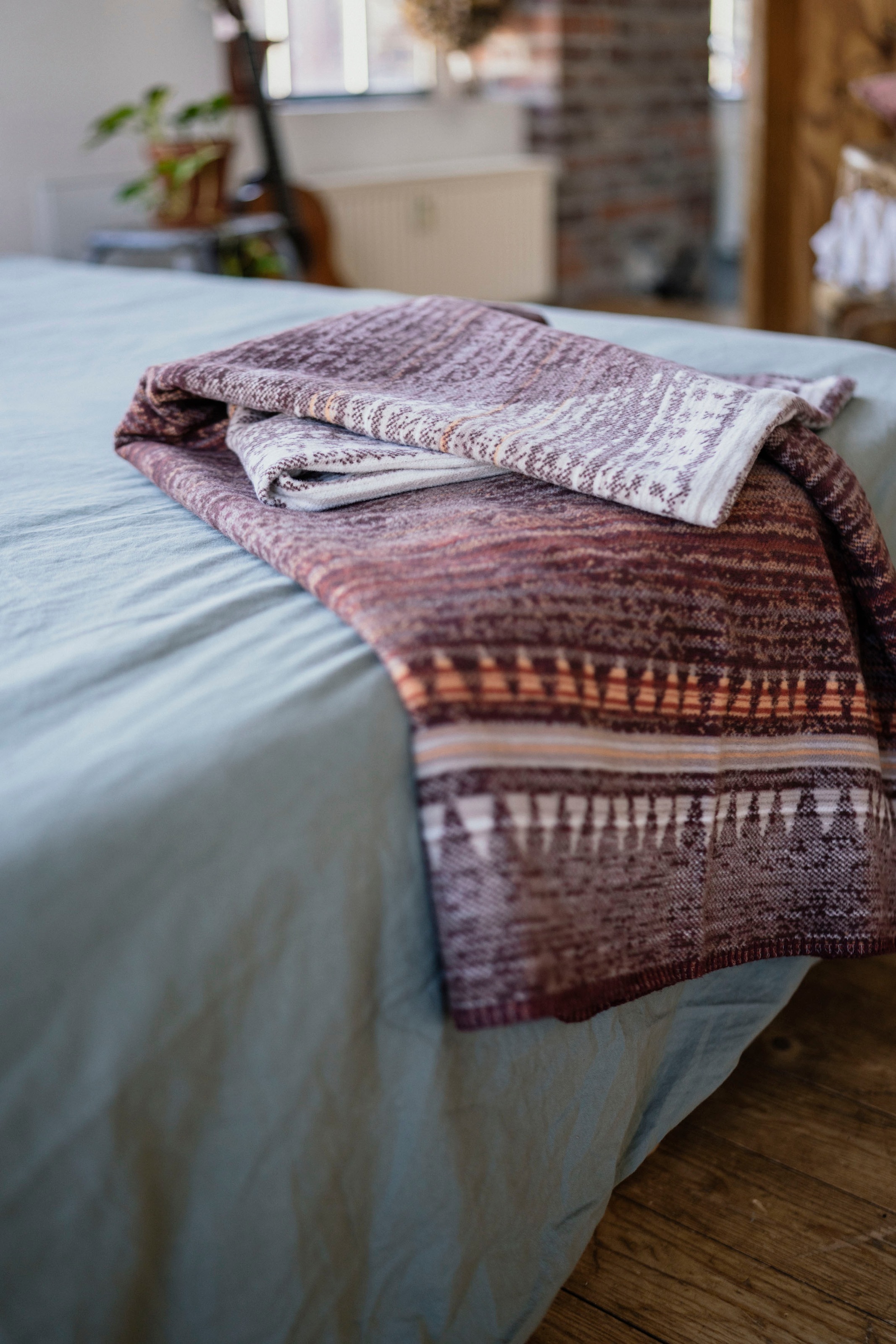 Muster, mit Rechnung Bio-Baumwolle, nachhaltig Wohndecke auf aus BAUR | IBENA Kuscheldecke ethnischem »Gizeh«,