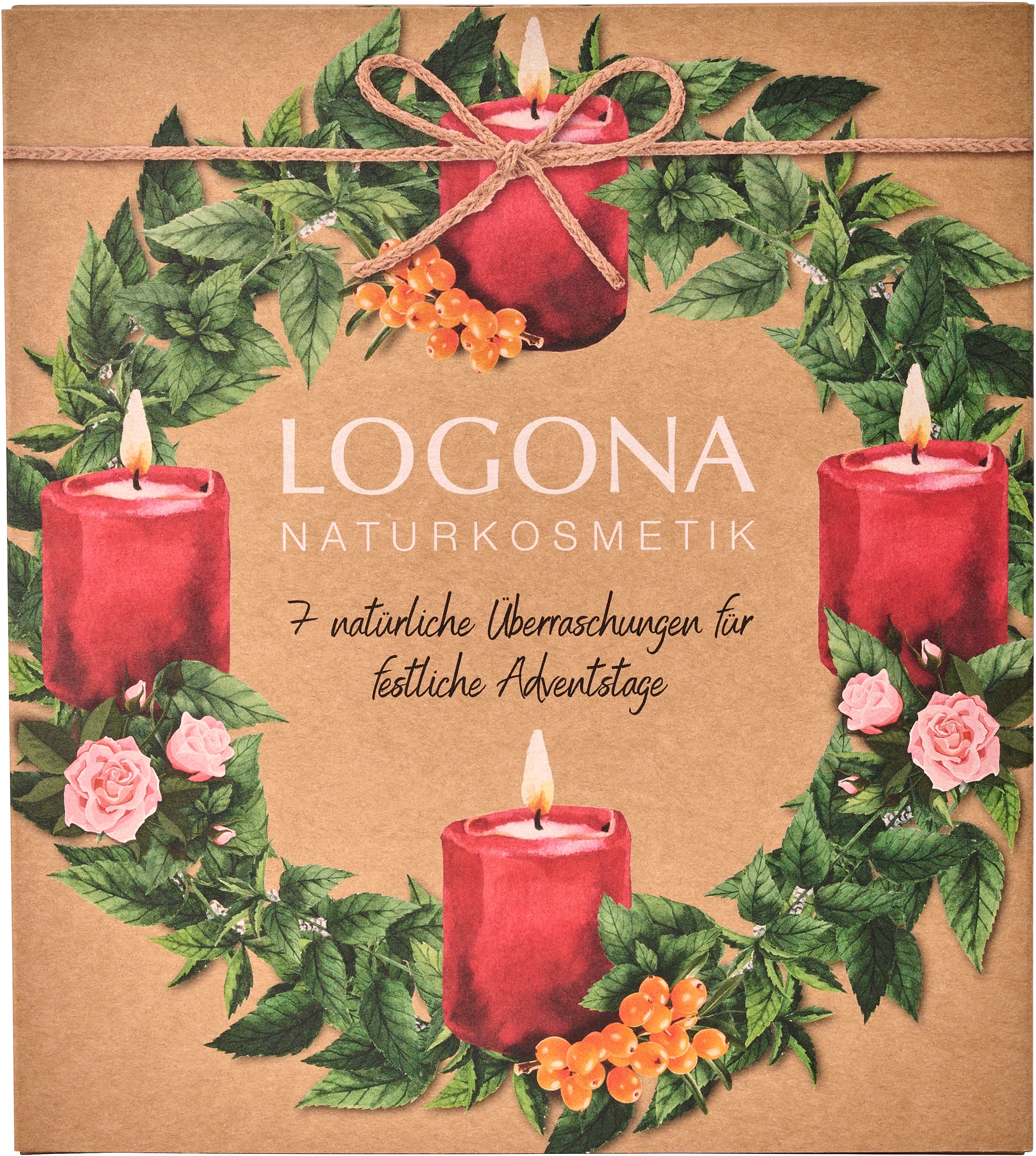 LOGONA Adventskalender »Adventskranz«, für Erwachsene