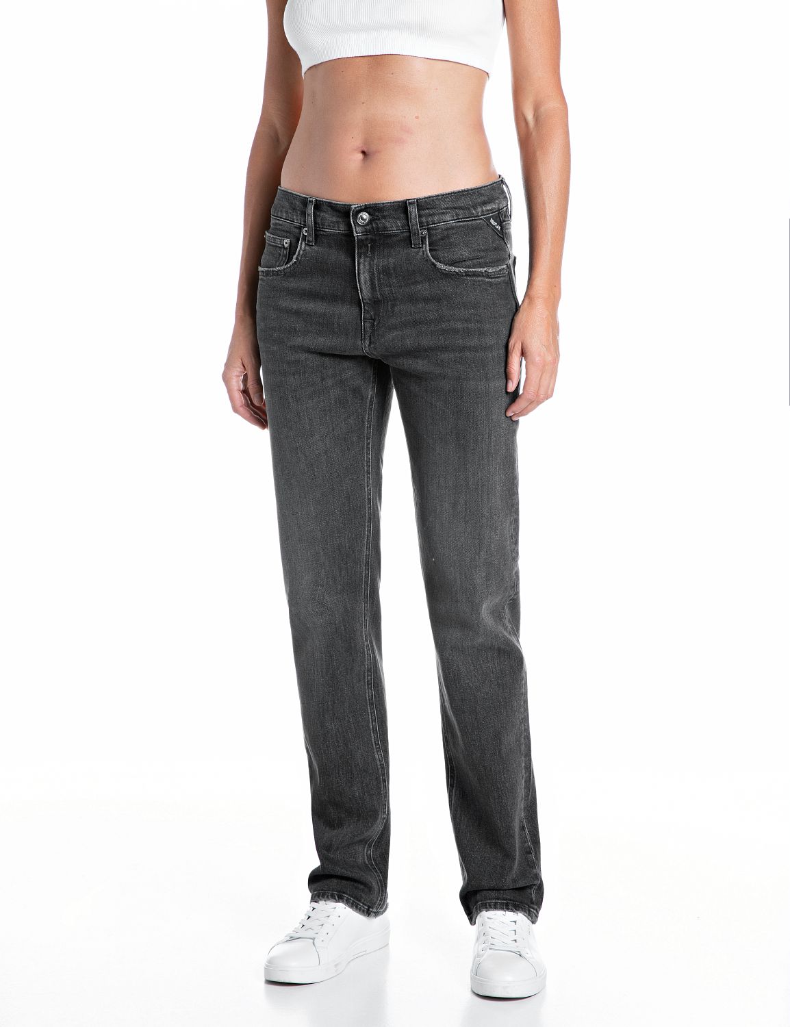 Replay Straight-Jeans "AKEME" mit niedriger Leibhöhe