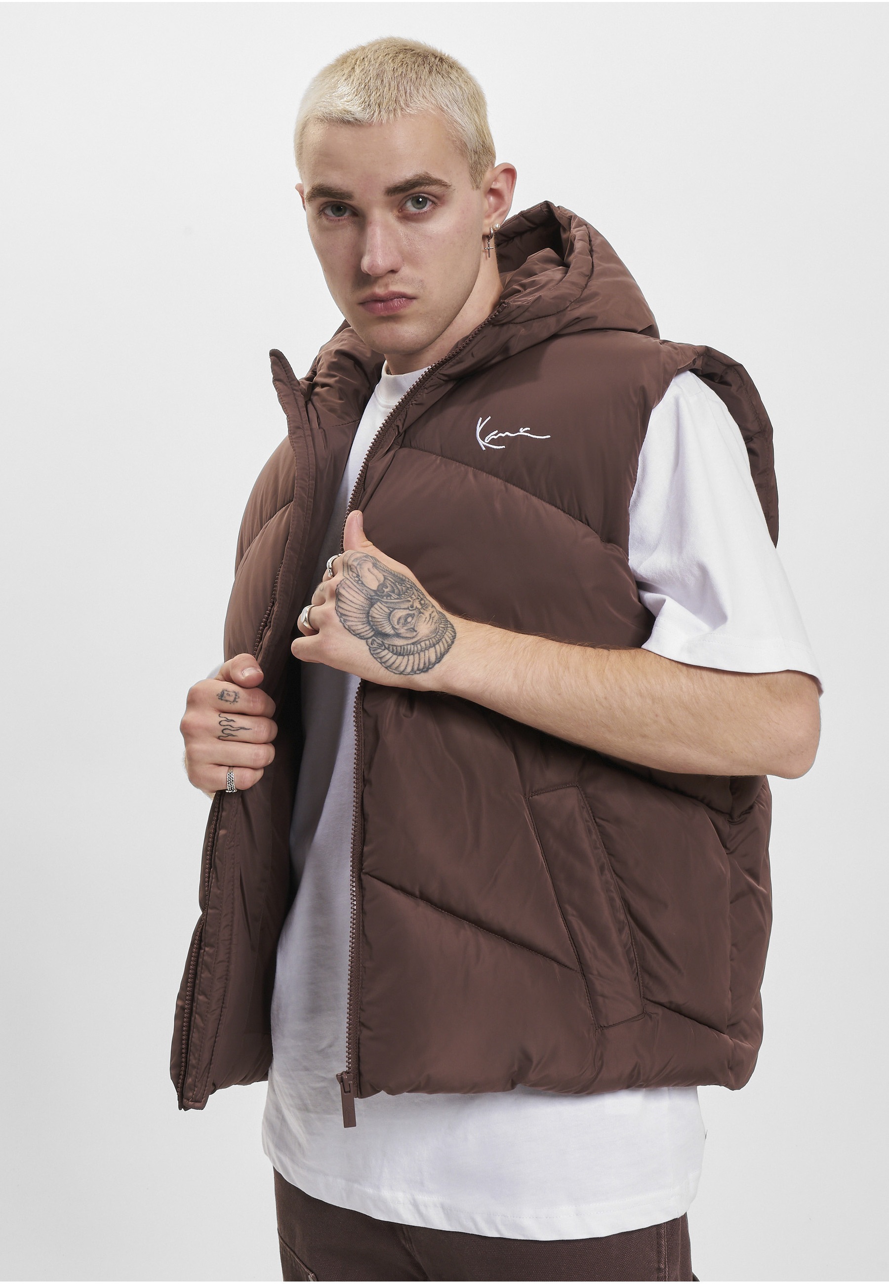Thumbnail - Karl Kani Steppweste "Karl Kani Unisex KM234-027-1 KK Chest Signature Puffer Vest"
