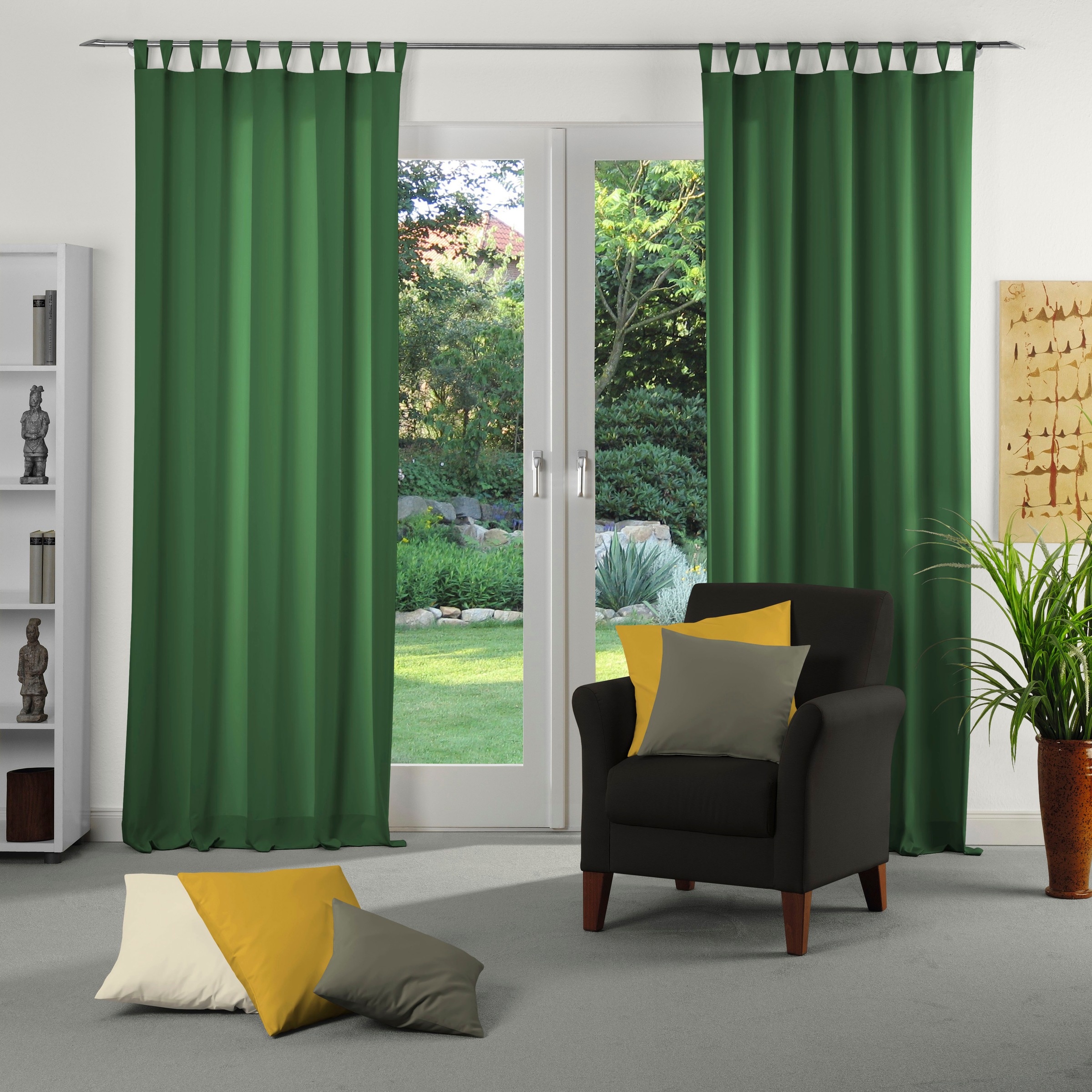 Wirth Vorhang "Umea" Schlaufen 1 Stk. tlg. günstig online kaufen