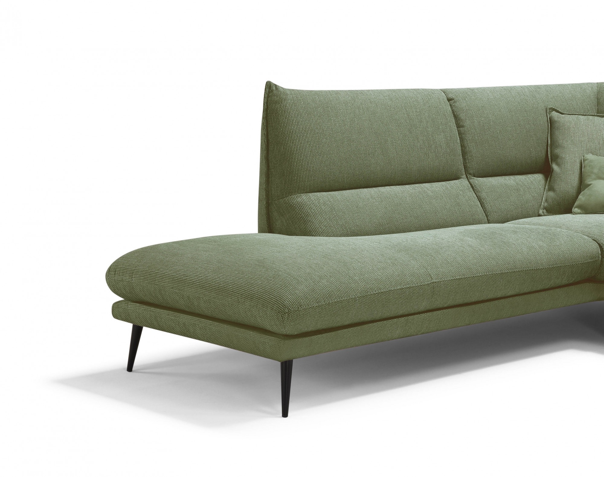Egoitaliano Ecksofa "FUNNY, hochwertiges & aktuelles Design, bequeme Rücken günstig online kaufen