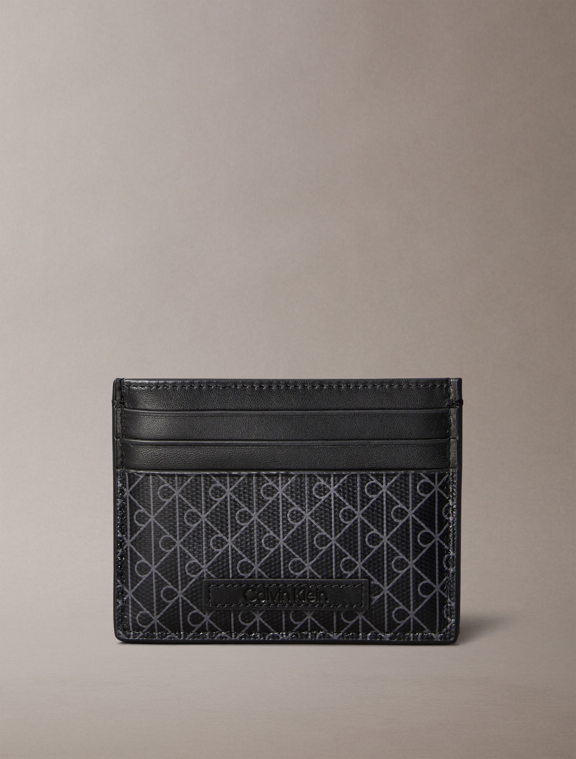 Calvin Klein Kartenetui »COATED EW CARD CASE«, Kreditkartenetui mit Logoschriftzug