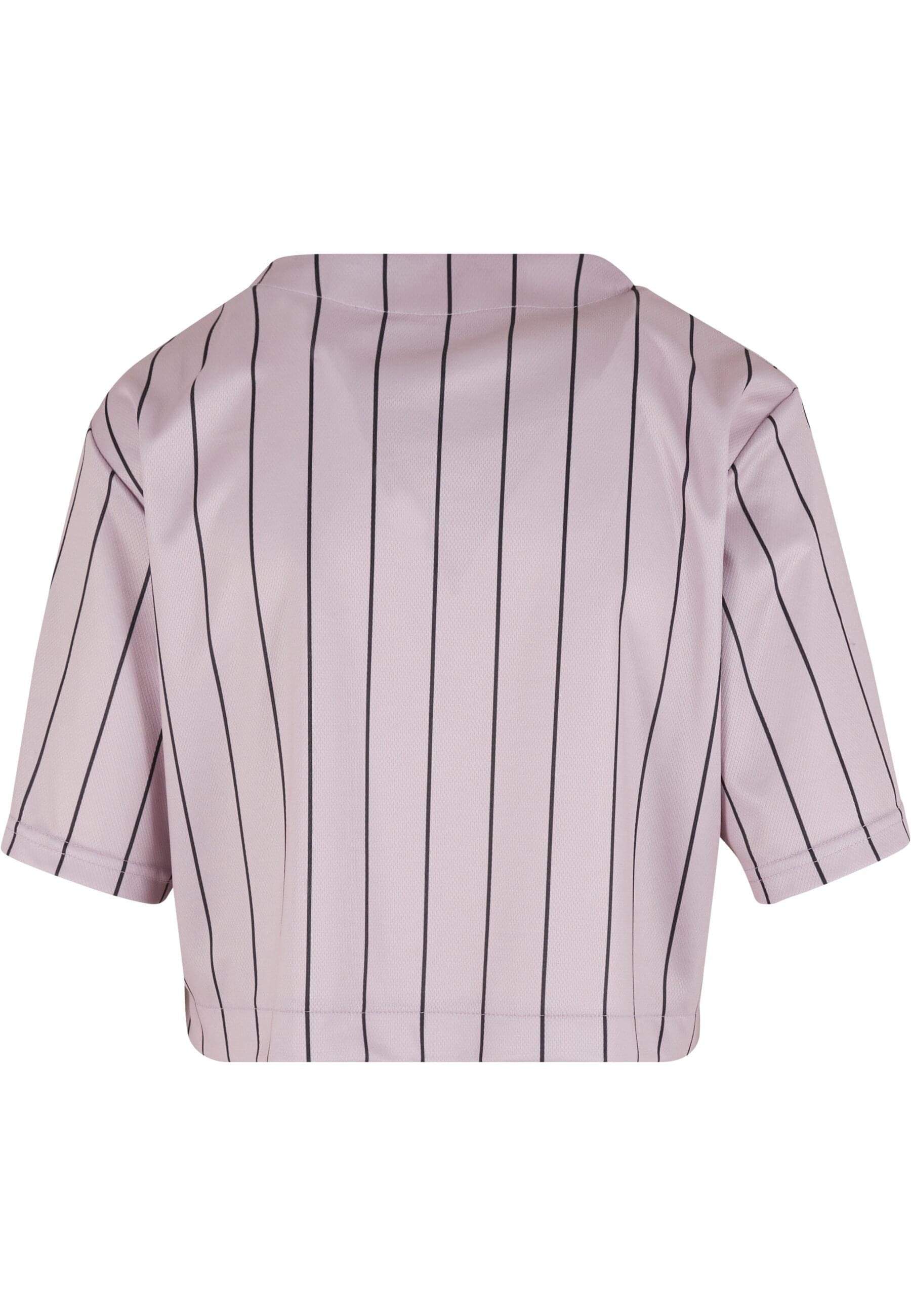 Karl Kani Langarmhemd »Karl Kani Karl Kani OG Star Logo Crop Pinstripe Baseball Shirt«