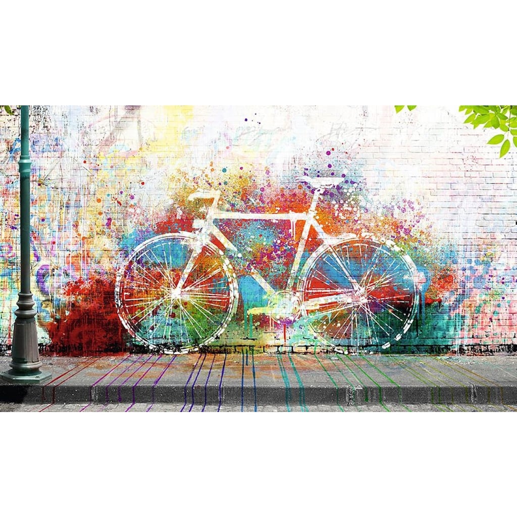 Home affaire Deco-Panel »Wo ist das Fahrrad?«