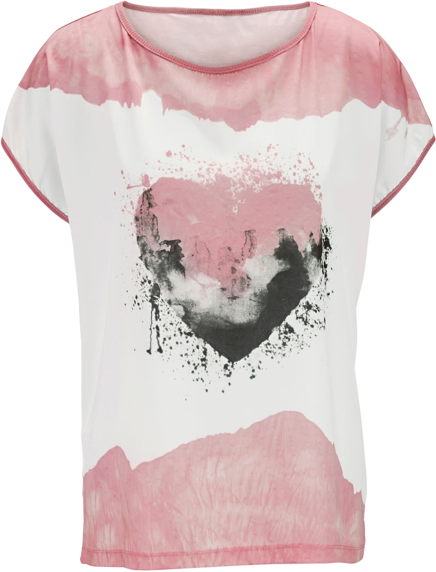heine Rundhalsshirt "Druck-Shirt", (1 tlg.) günstig online kaufen