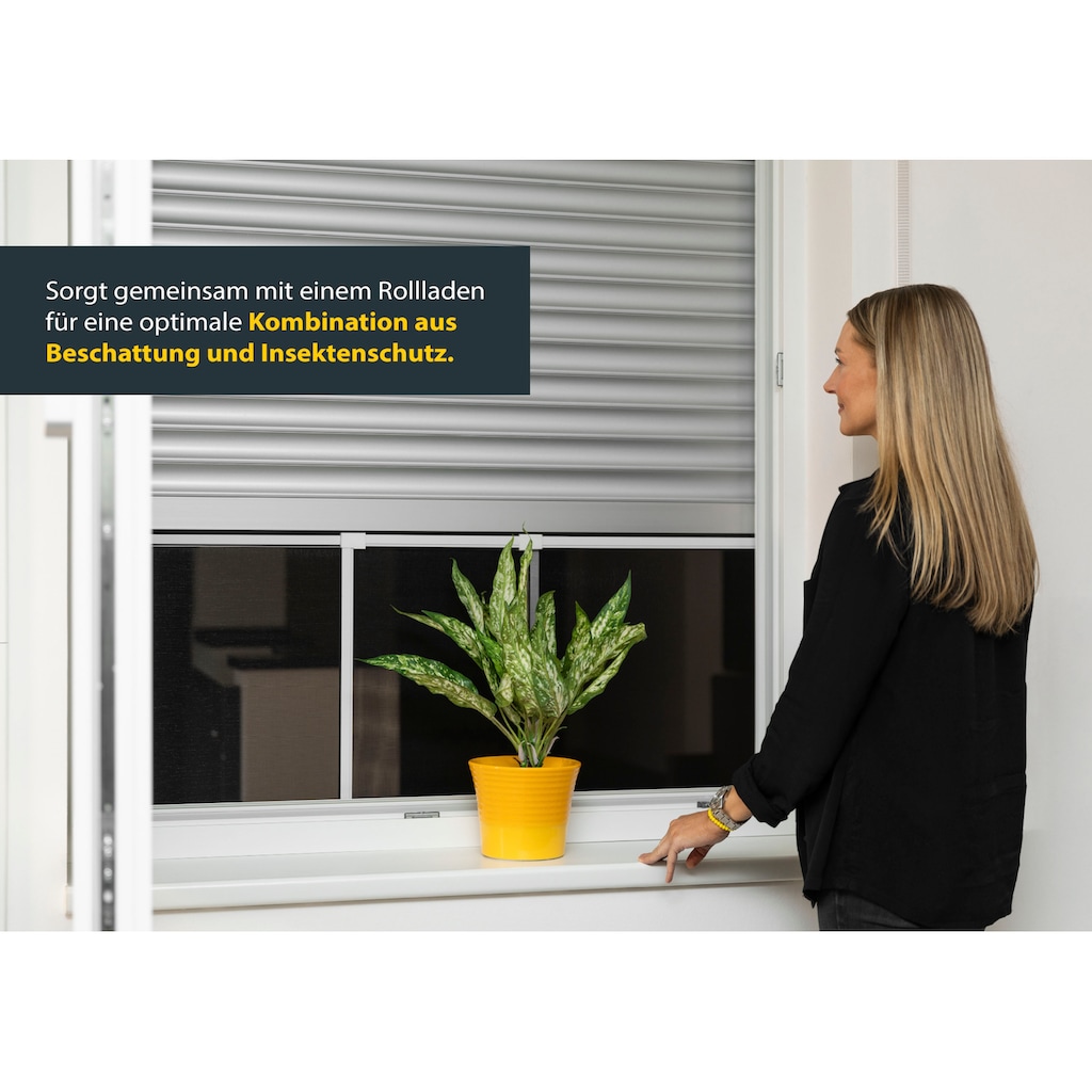 SCHELLENBERG Insektenschutz-Fensterrahmen »Insektenschutz-Schiebefenster, Fliegengitter«