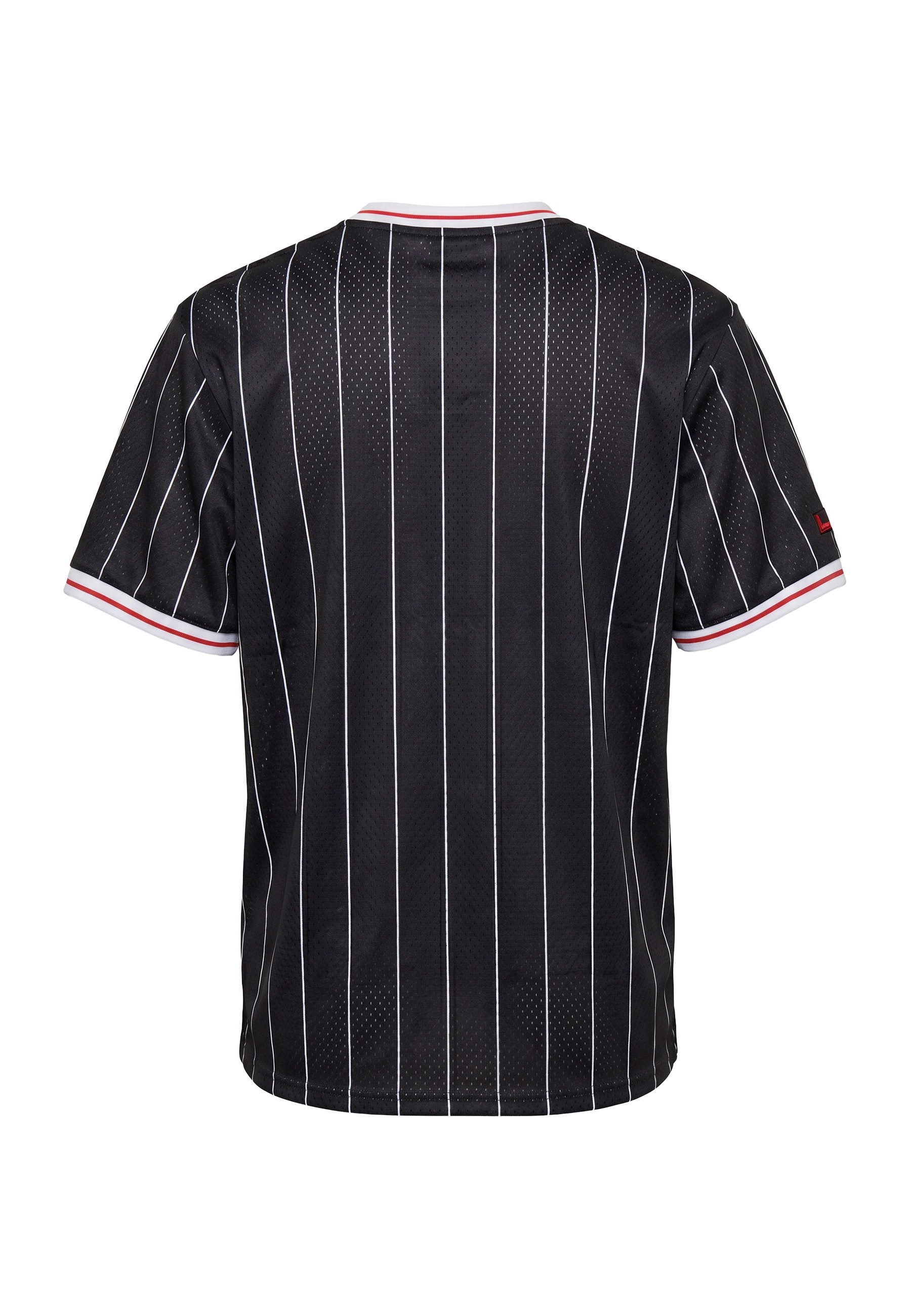 Fubu Netzshirt »Fubu Herren FM231-005-2 FUBU Varsity Pinstriped Mesh Tee« 1 Stk.