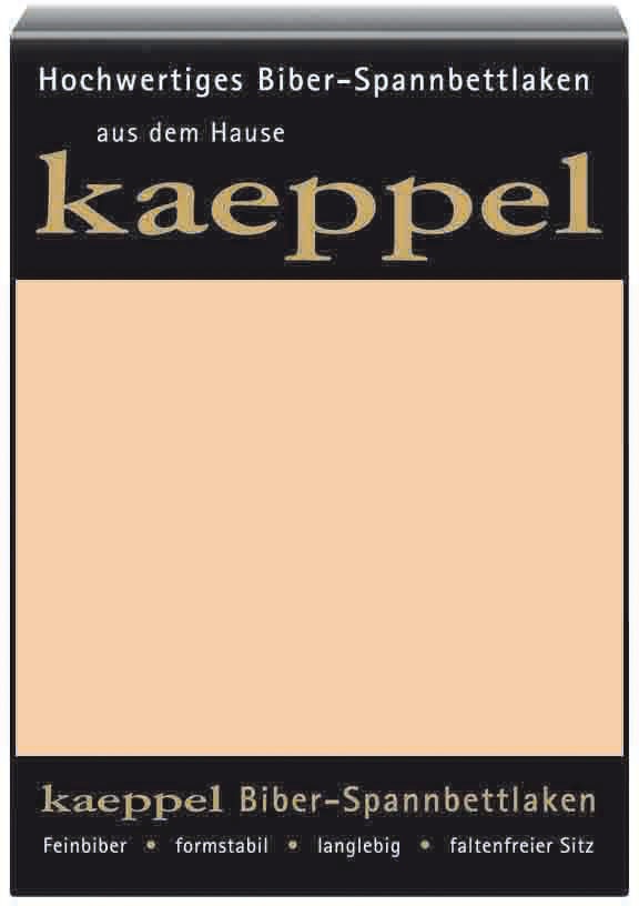 Kaeppel Spannbettlaken "Spannbettlaken Biber" 100% Baumwolle, kuschelig wei günstig online kaufen