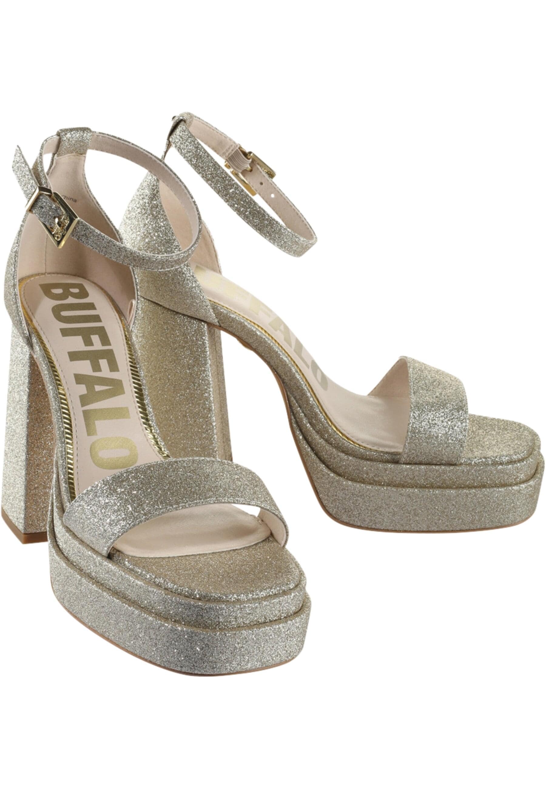 Buffalo High-Heel-Pumps »Buffalo Buffalo May Neat - Vegan Glitter«