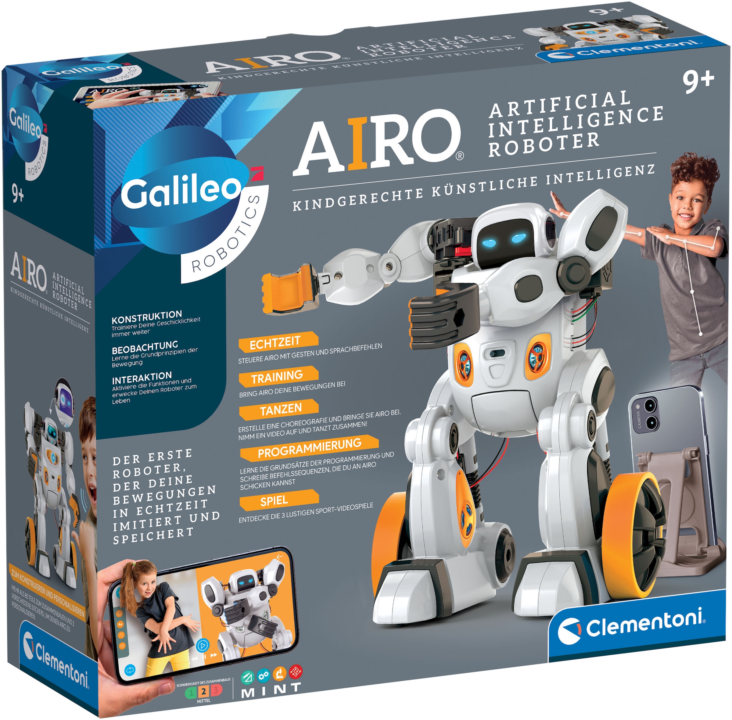 Roboter »Galileo, AIRO - Mein interaktiver Roboter«, Made in Europe; FSC® - schützt...