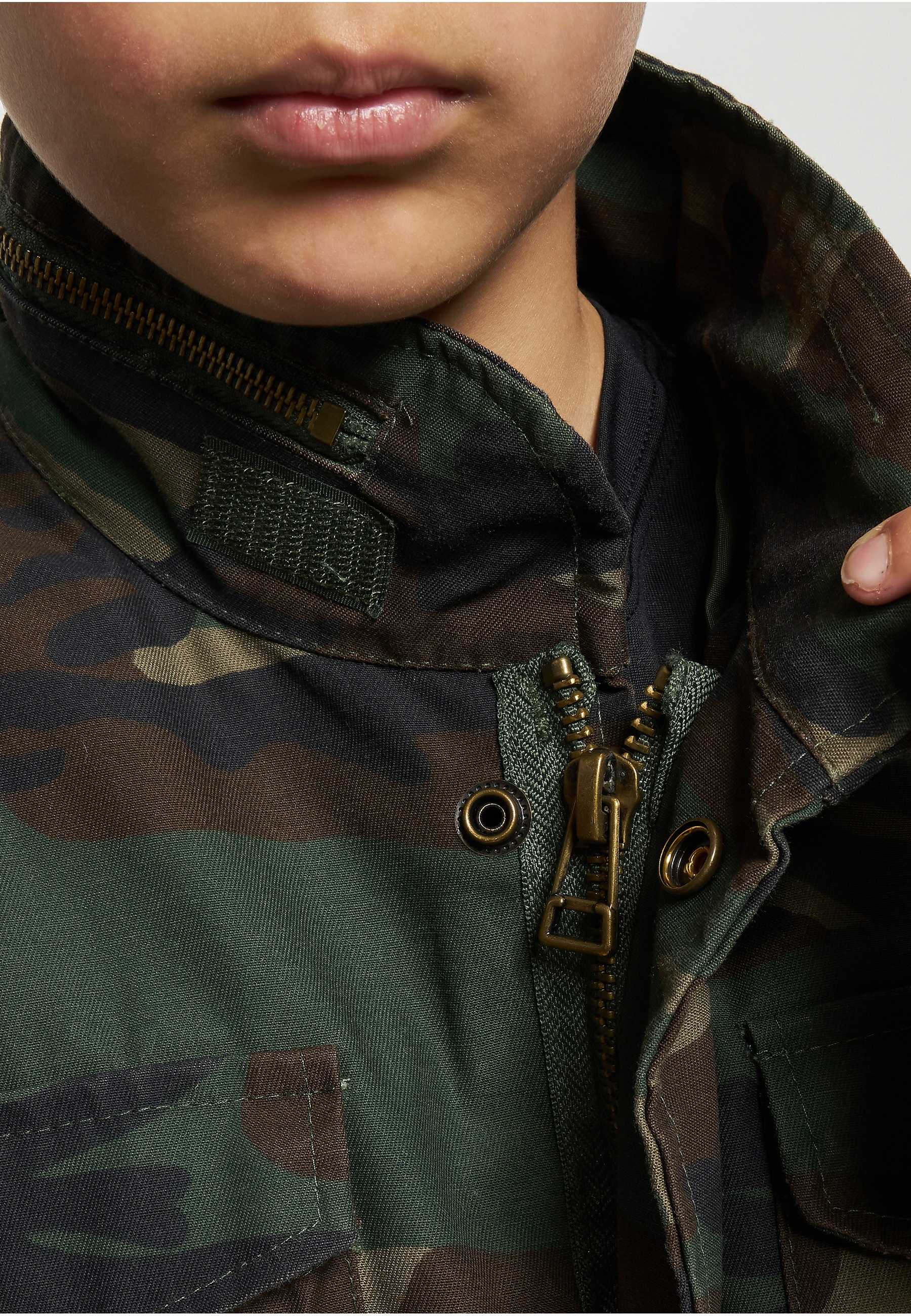 Brandit Parka »Brandit Herren Kids M65 Standard Jacket« 1 Stk. tlg. ohne Kapuze