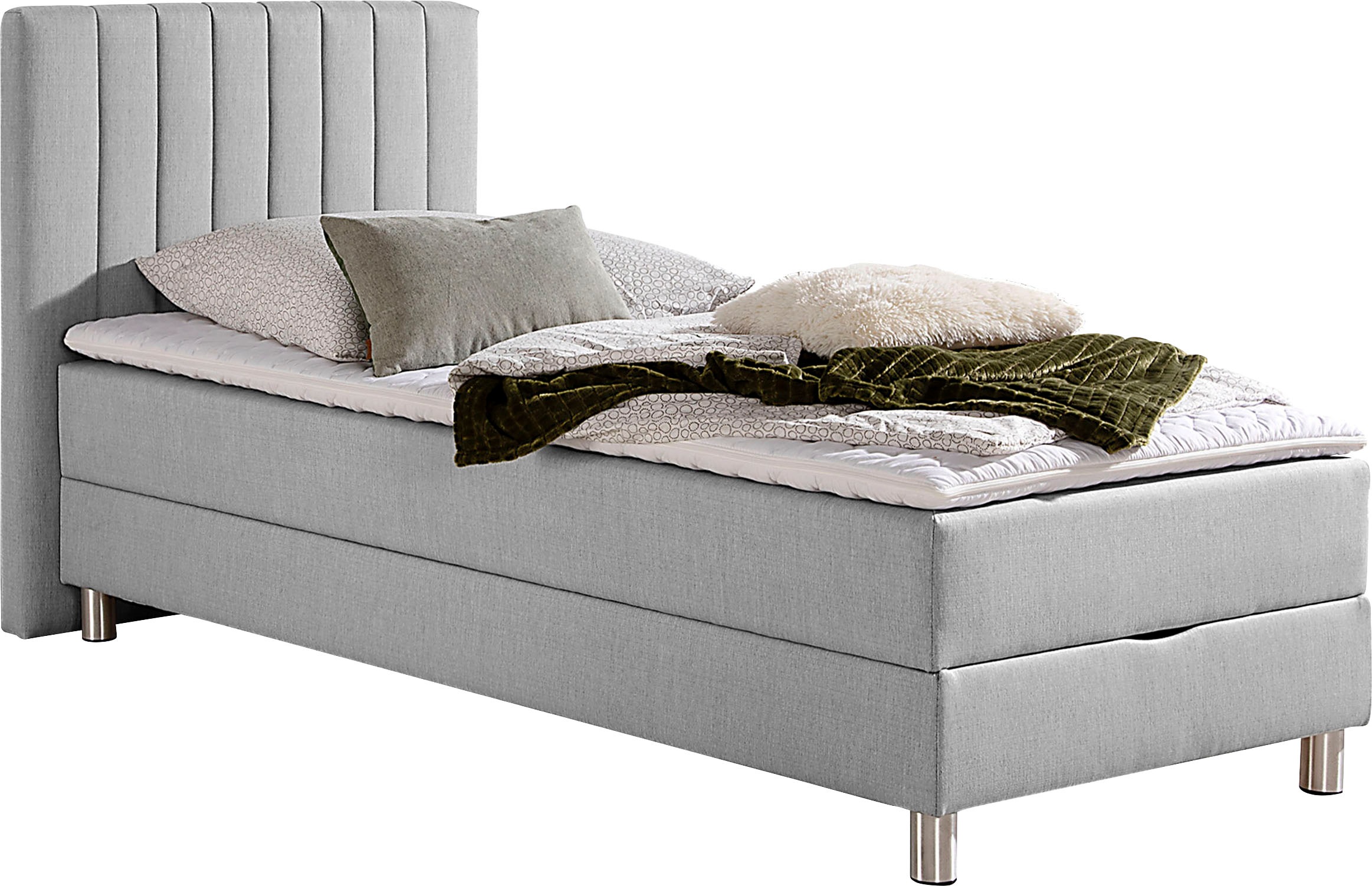 Maintal Boxbett, mit Bettkasten und Kaltschaum-Topper