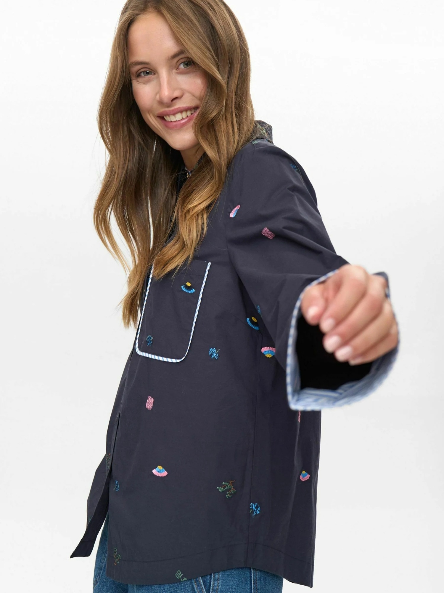 nümph Langarmhemd »Nümph Shirt NUCHIRO«
