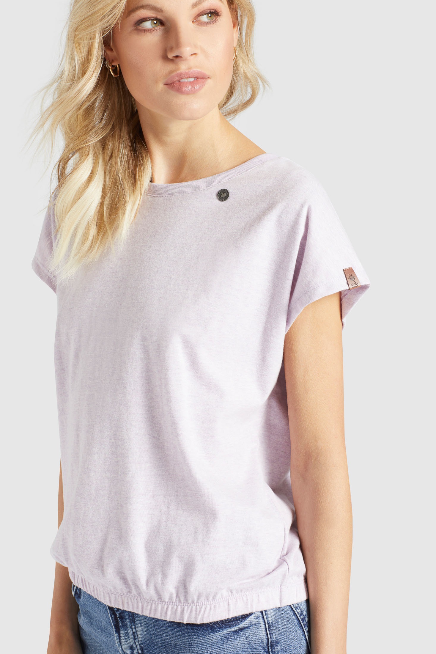 khujo T-Shirt »MARIKA«, aus weichem Jersey im Loose Fit